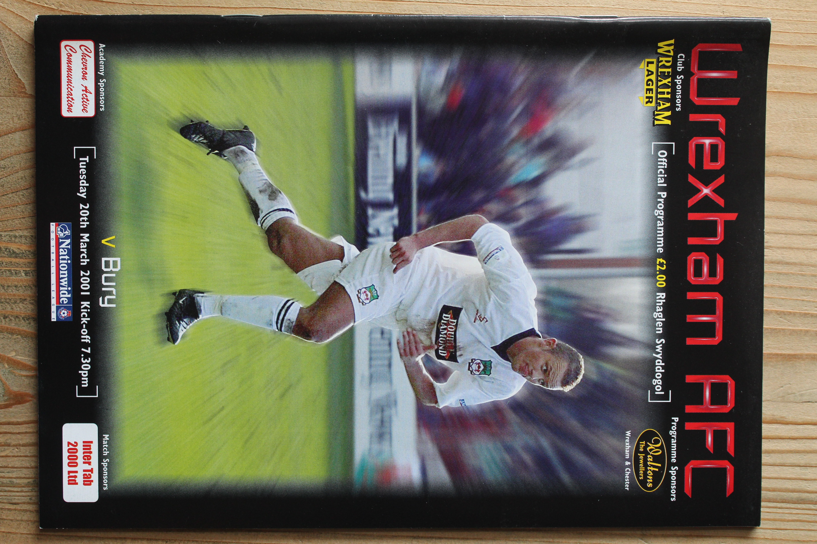 Wrexham FC v Bury FC