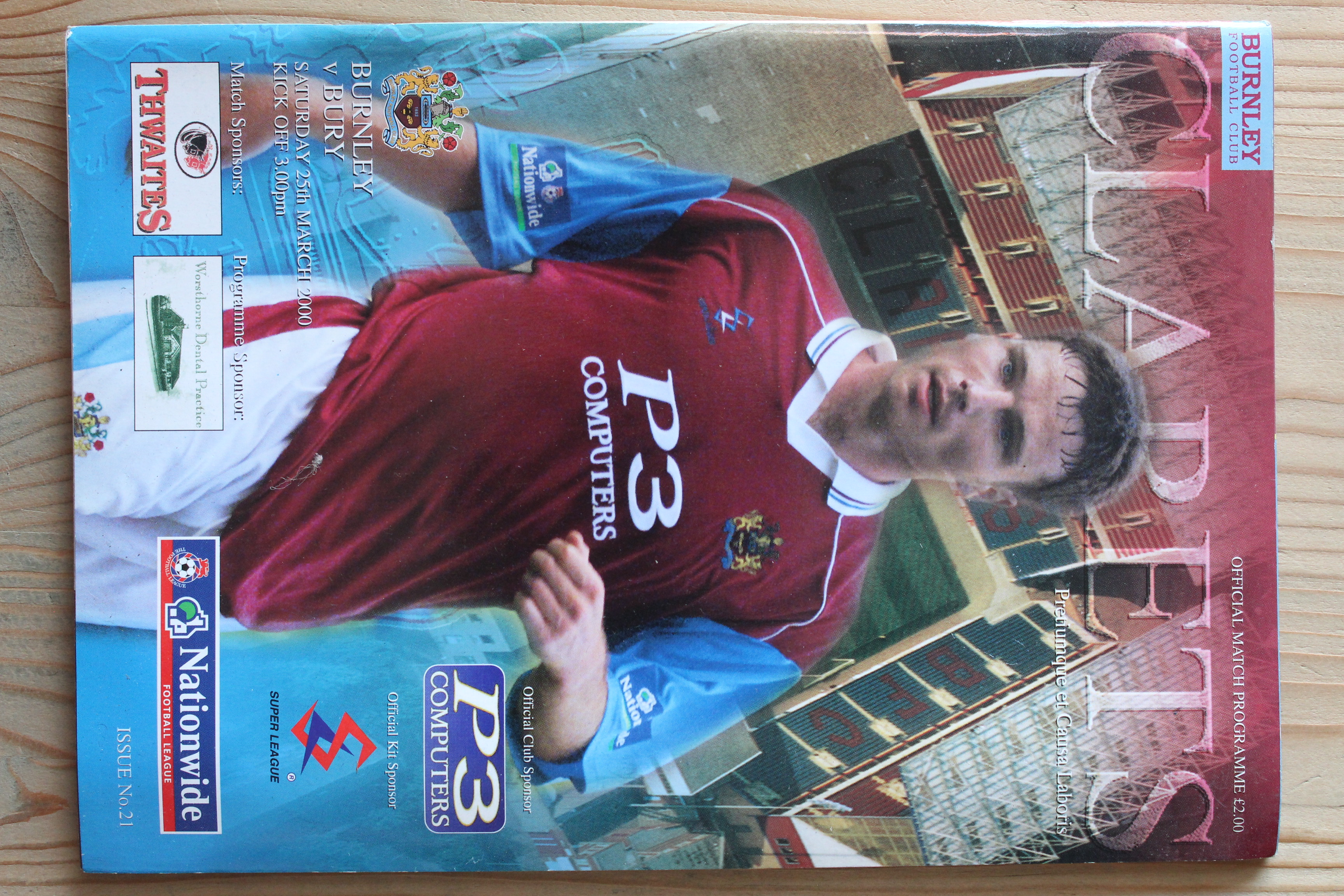 Burnley FC v Bury FC