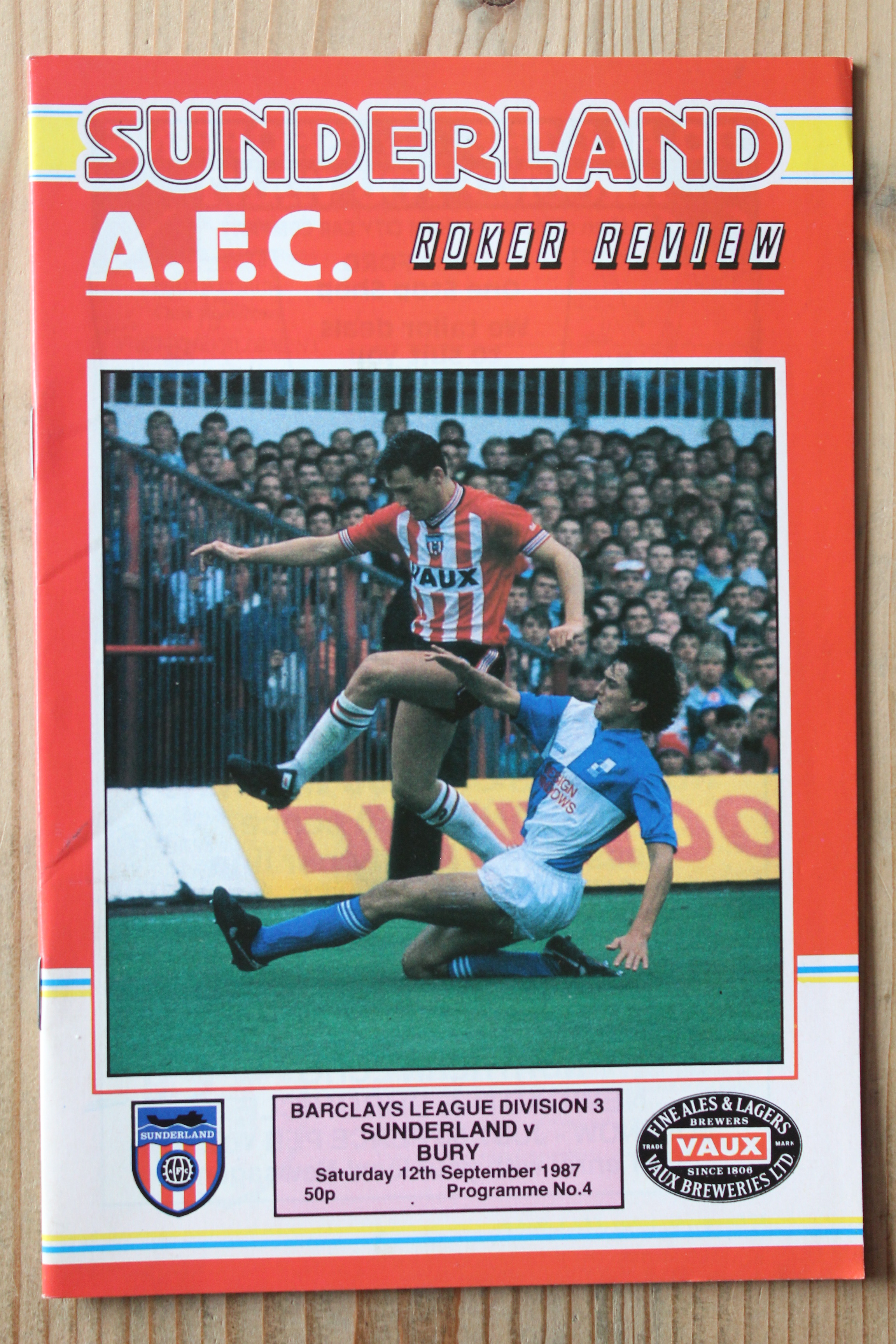 Sunderland FC v Bury FC