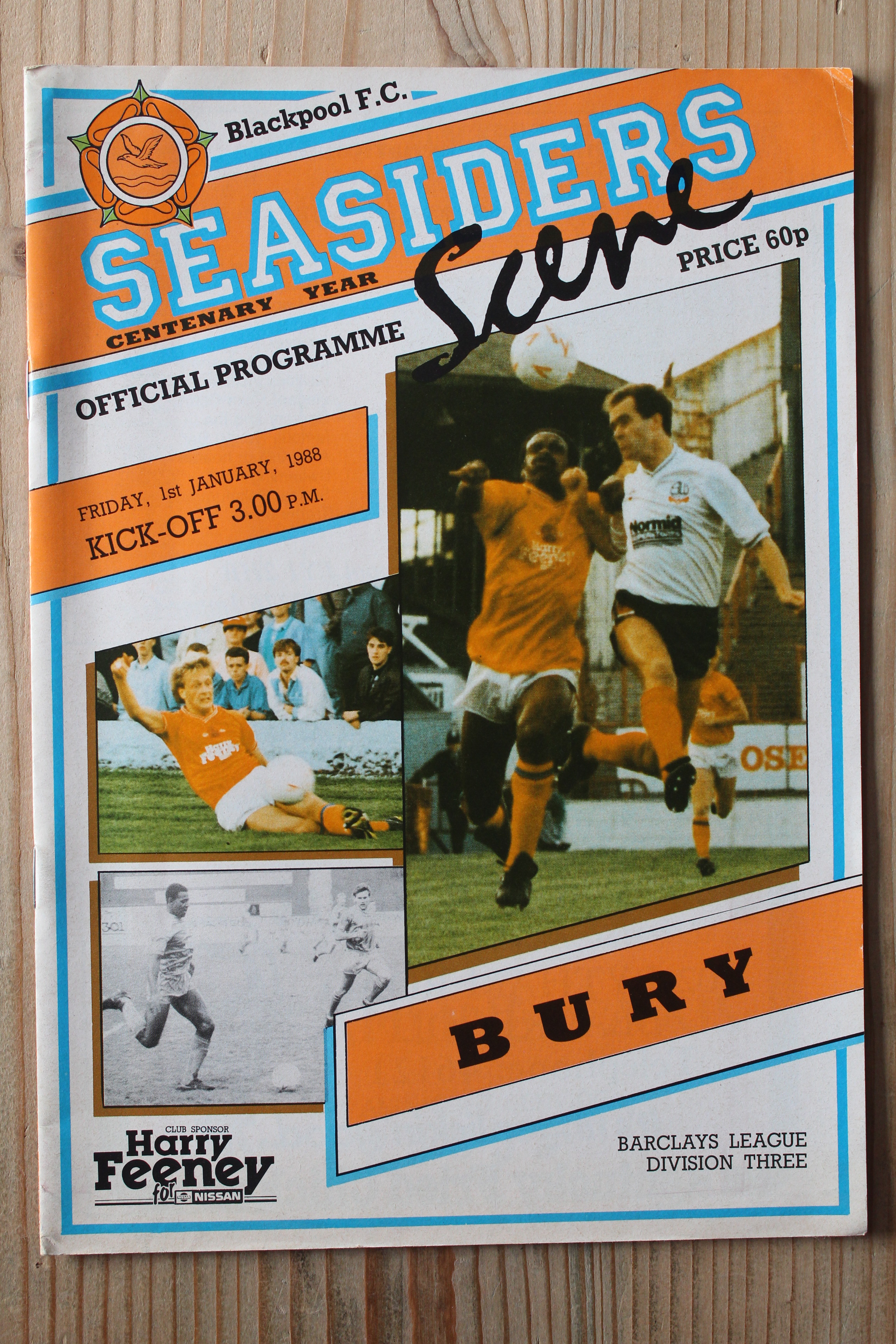 Blackpool FC v Bury FC