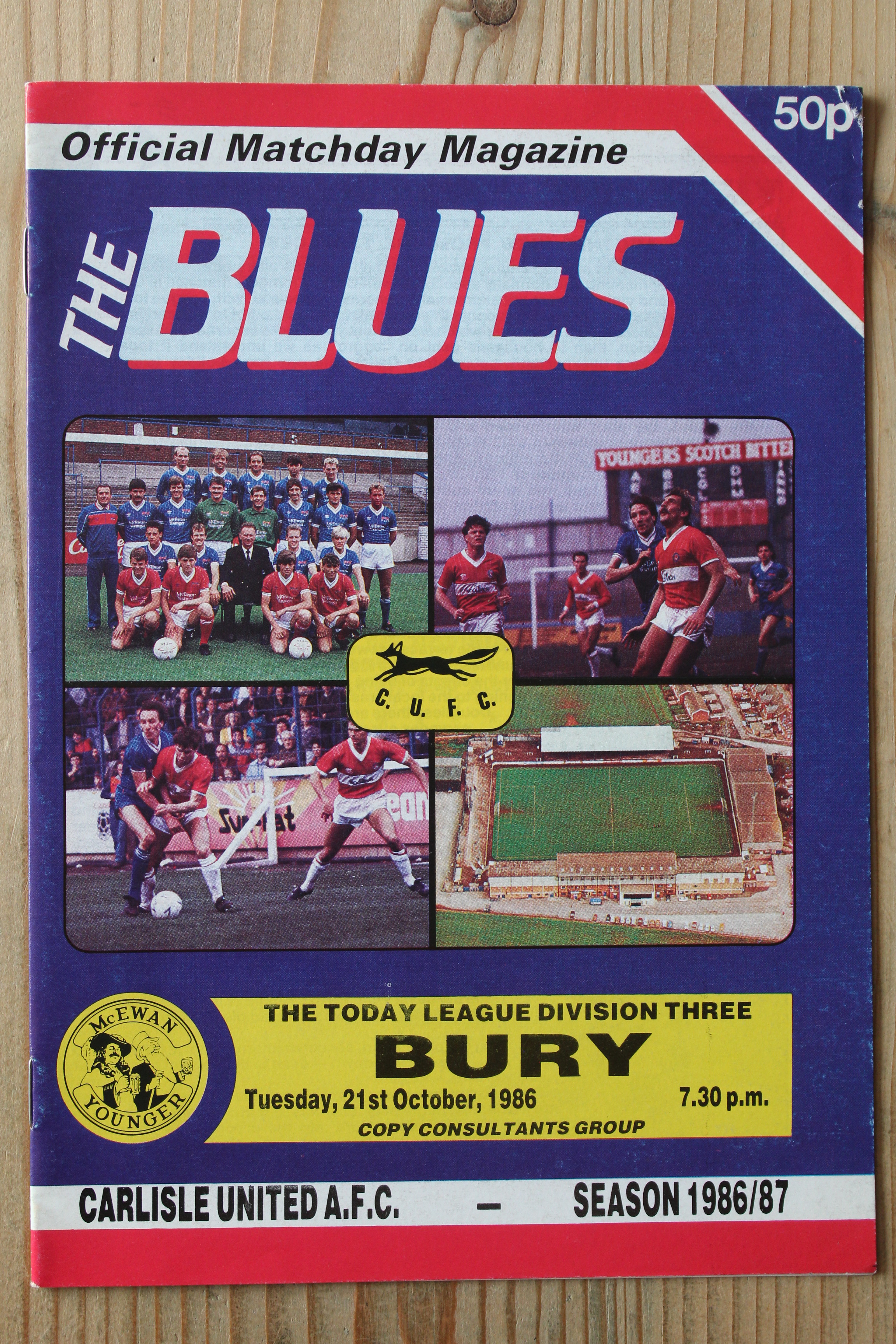 Carlisle United FC v Bury FC