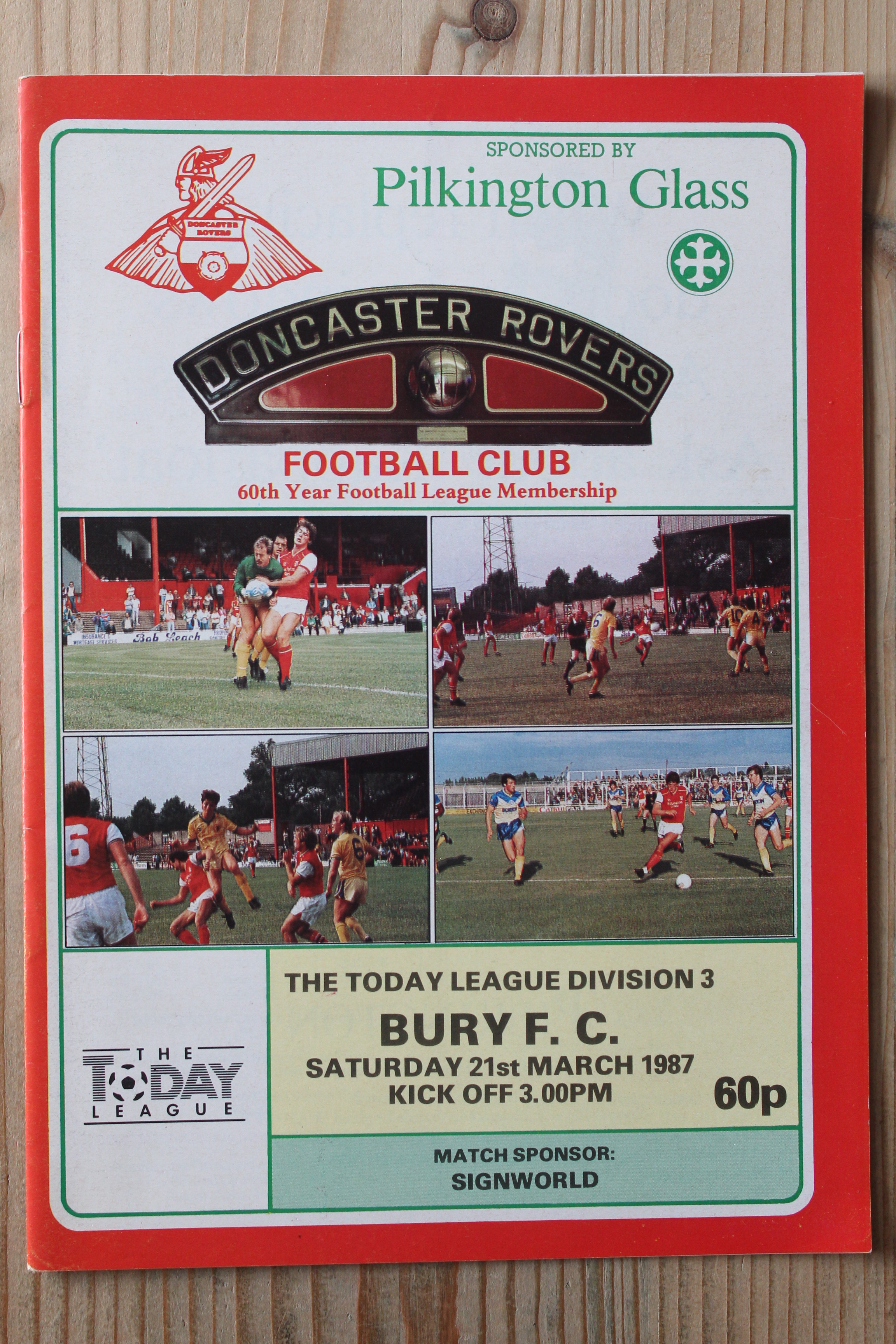 Doncaster Rovers FC v Bury FC