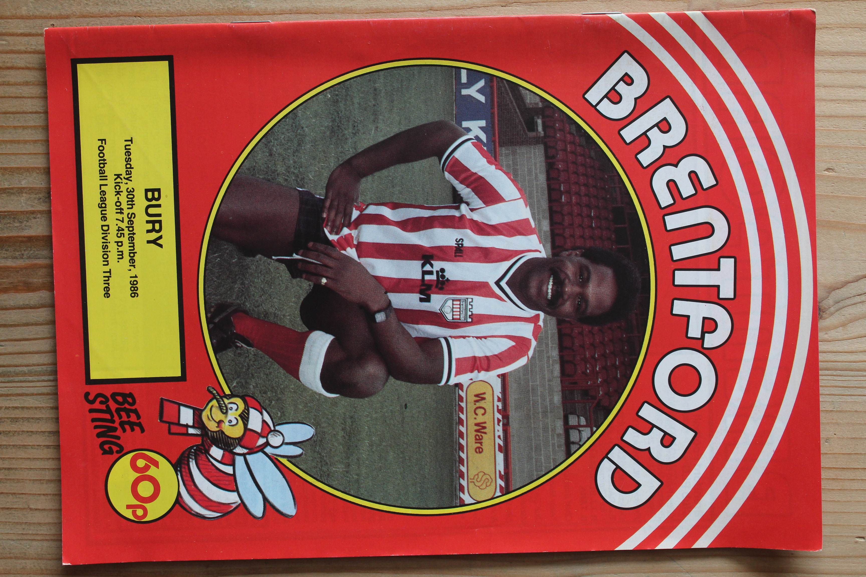 Brentford FC v Bury FC