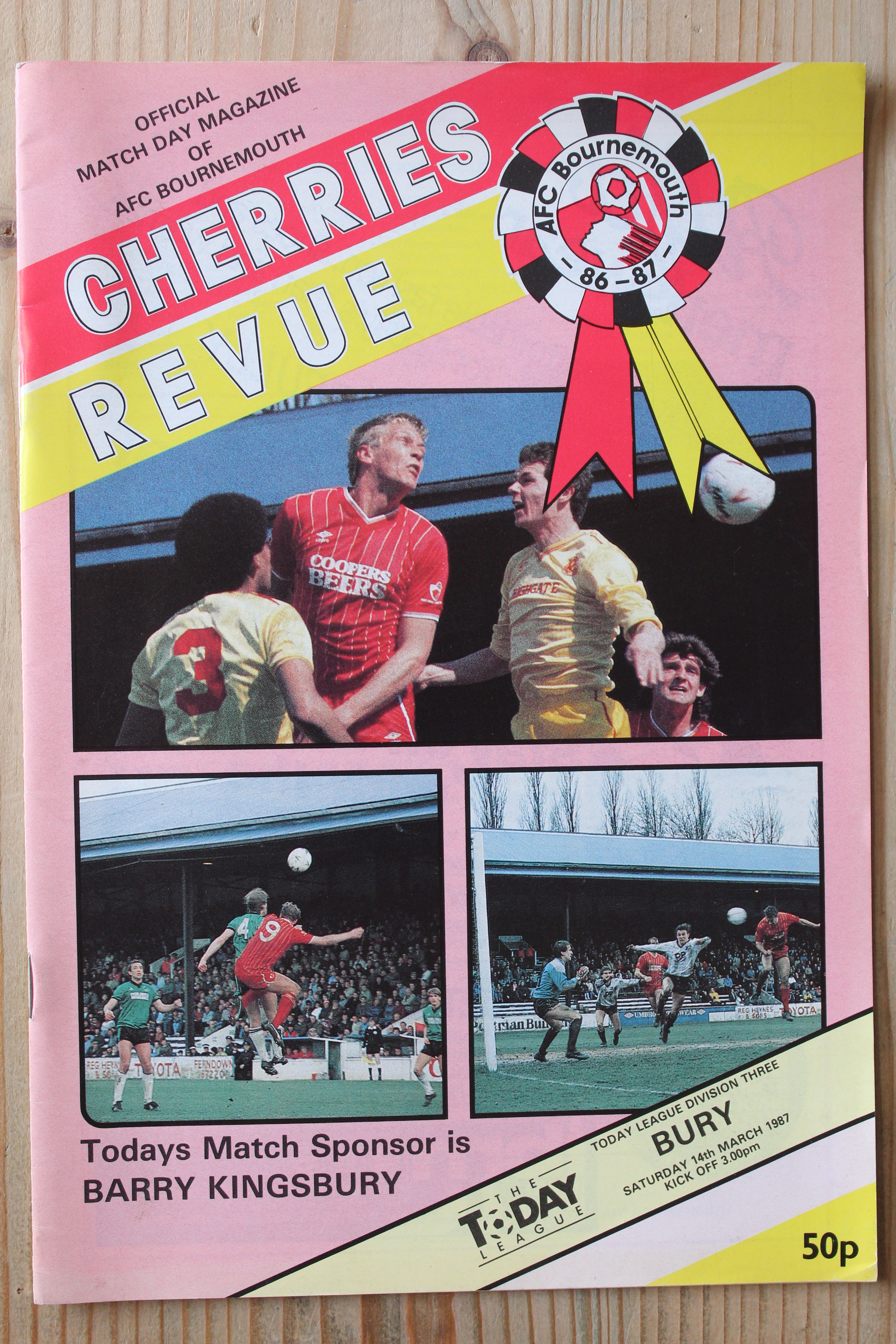 AFC Bournemouth v Bury FC