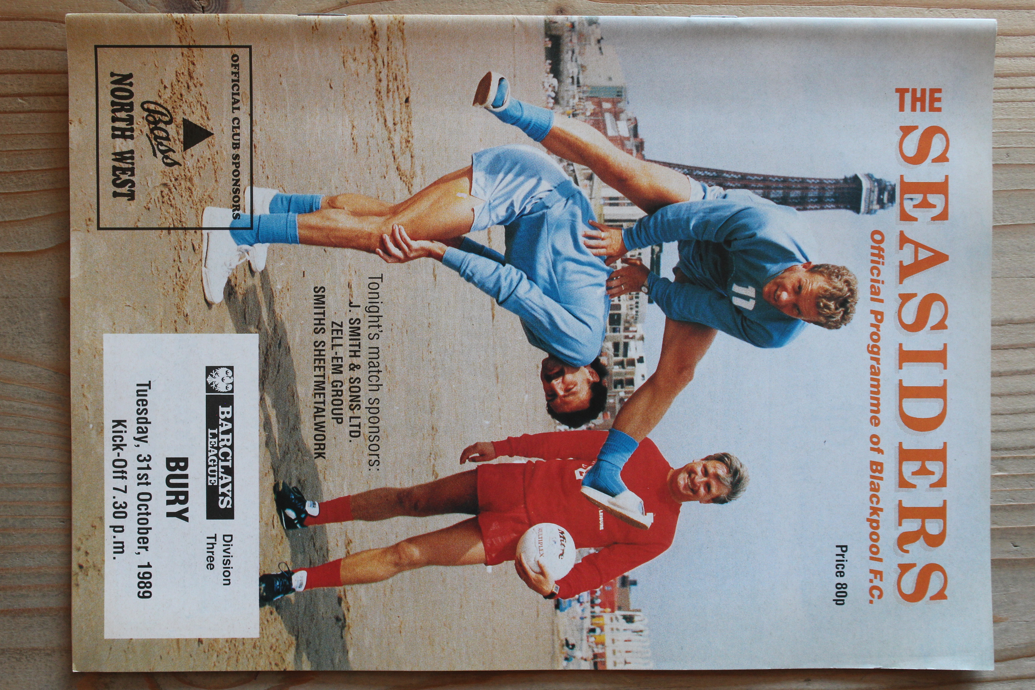 Blackpool FC v Bury FC