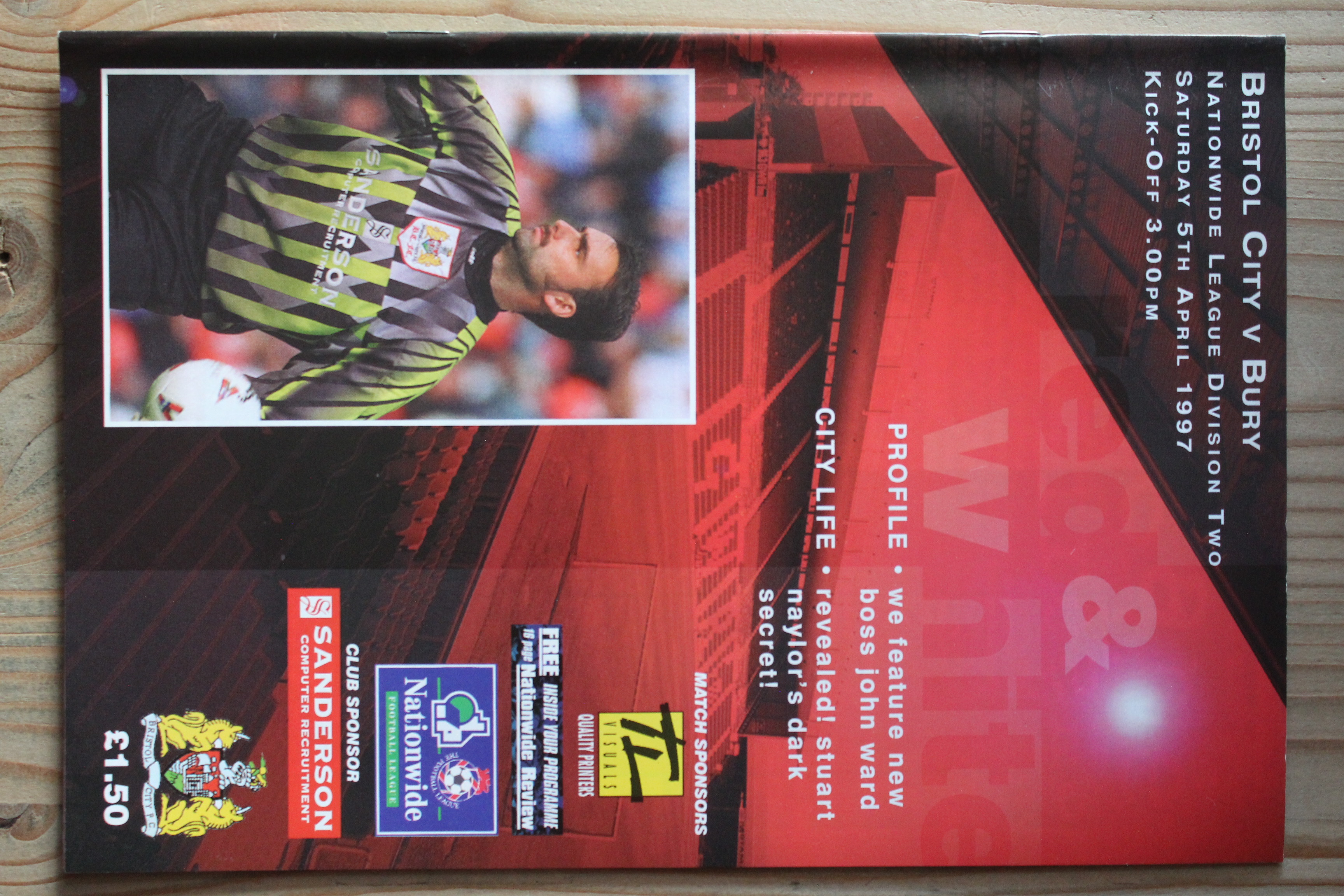 Bristol City FC v Bury FC