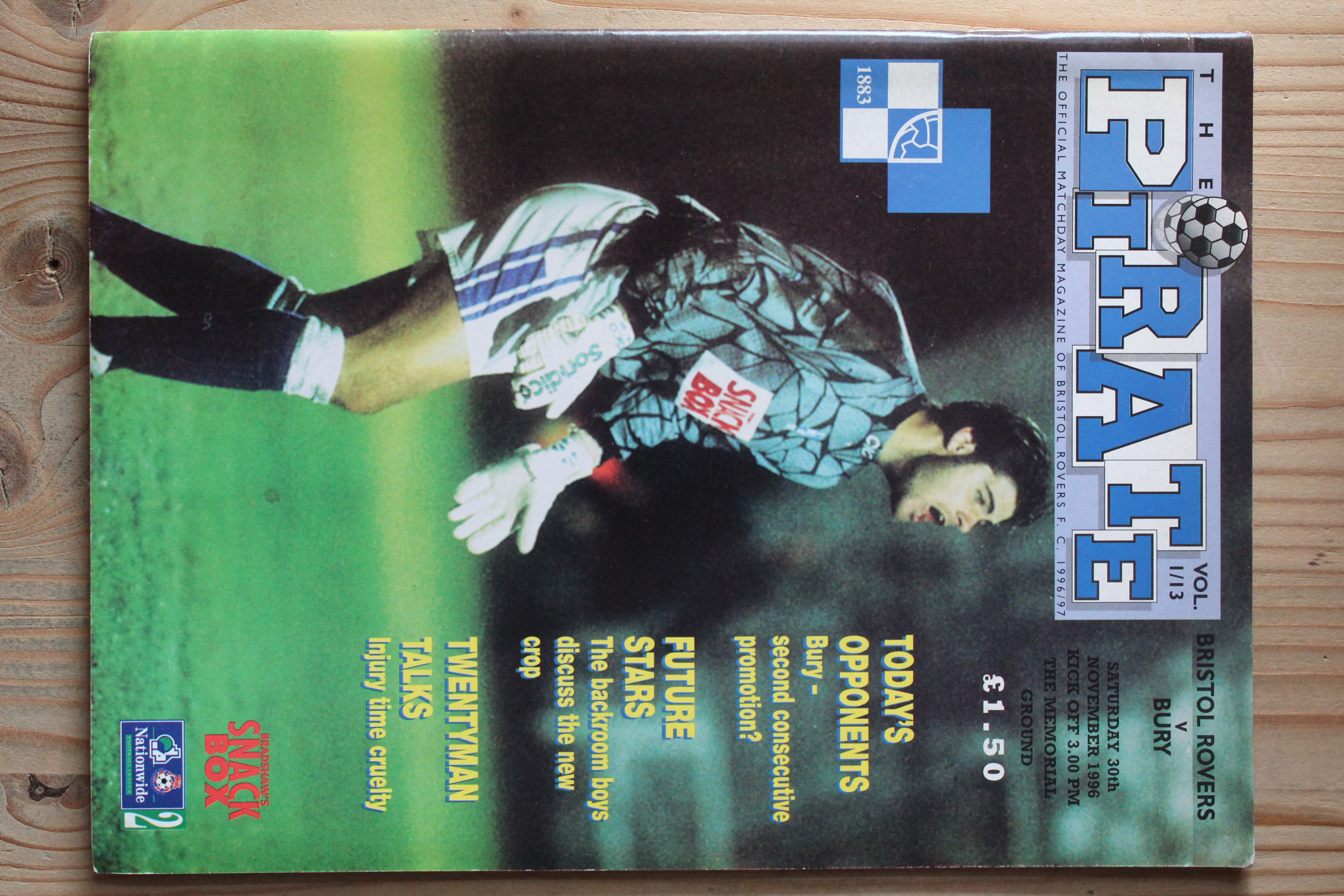 Bristol Rovers FC v Bury FC