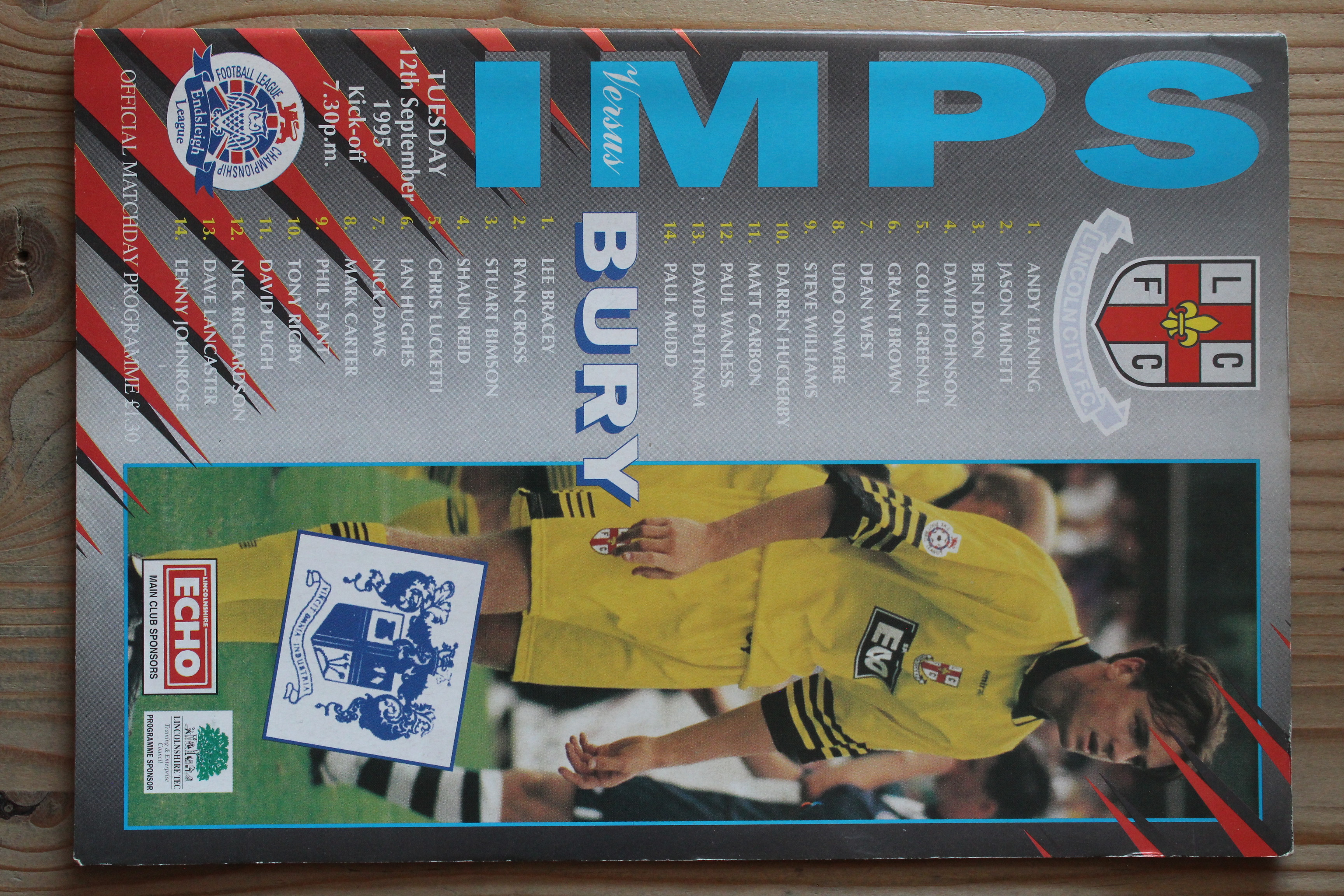 Lincoln City FC v Bury FC