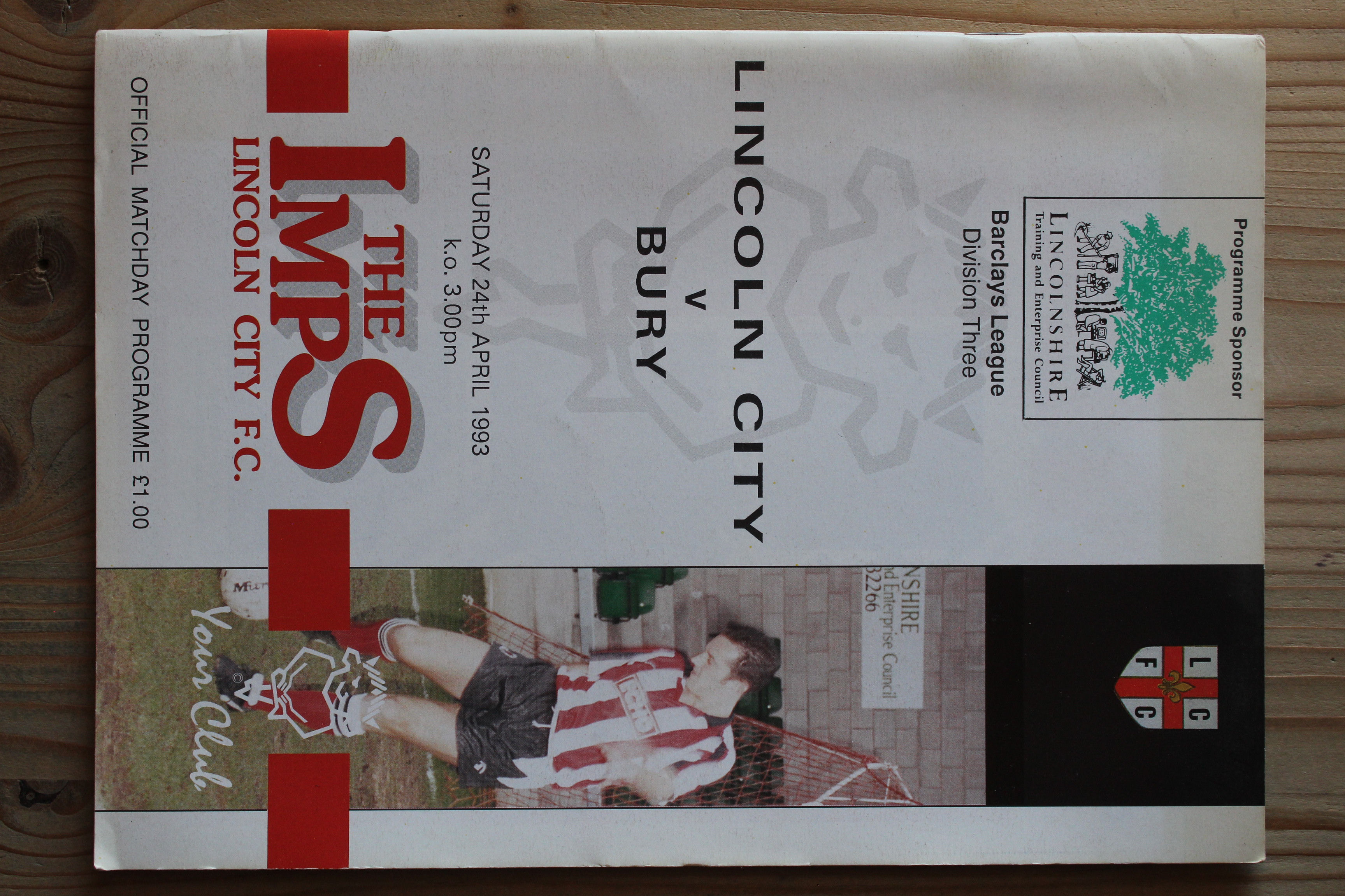 Lincoln City FC v Bury FC