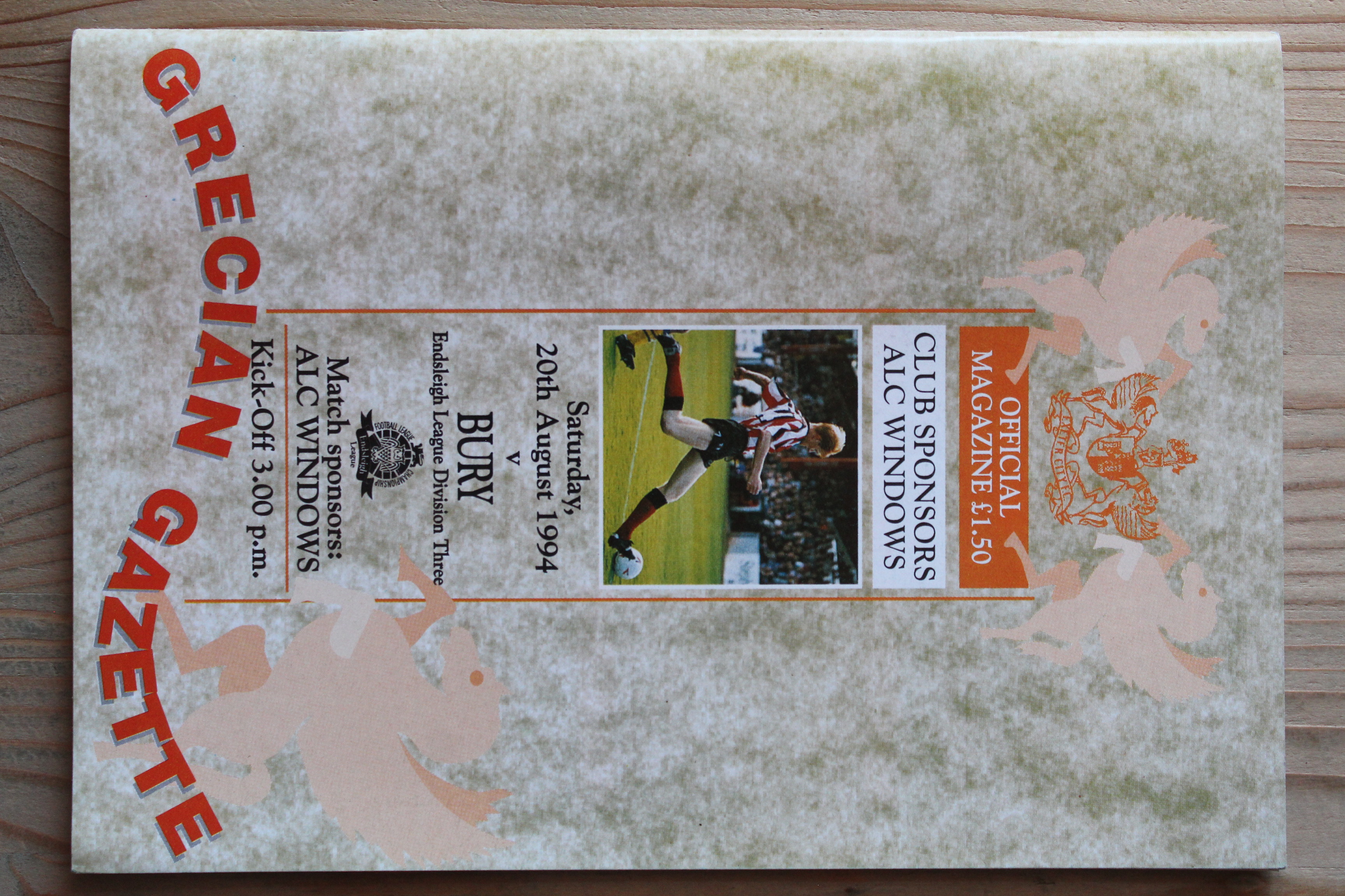 Exeter City FC v Bury FC