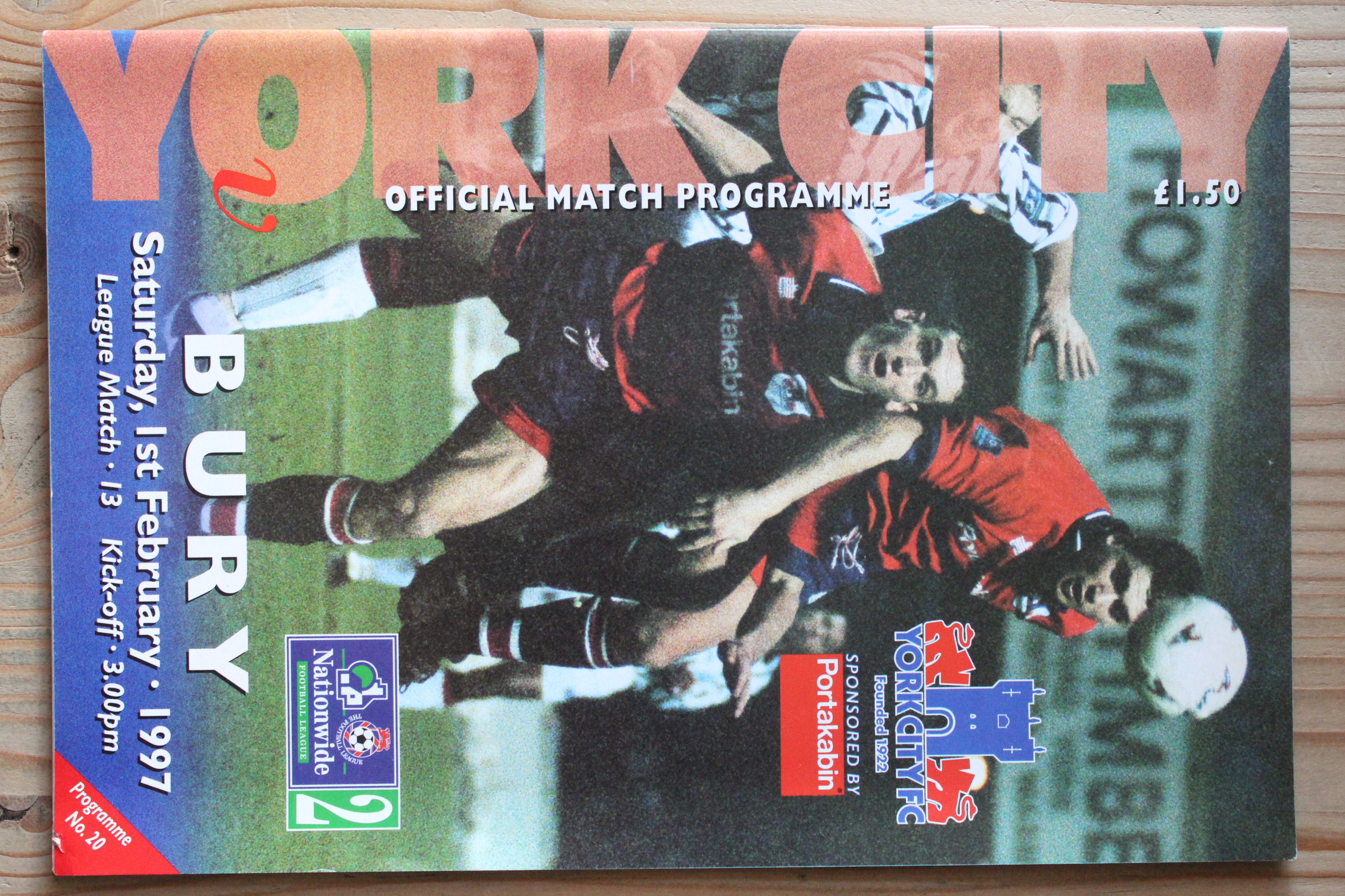York City FC v Bury FC