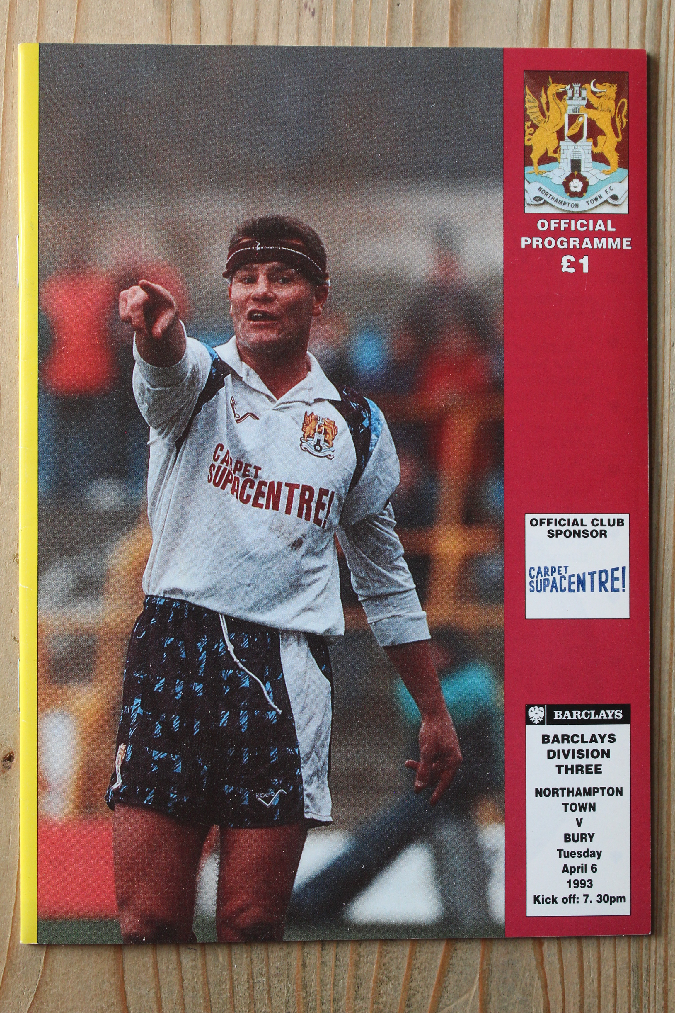 Northampton Town FC v Bury FC