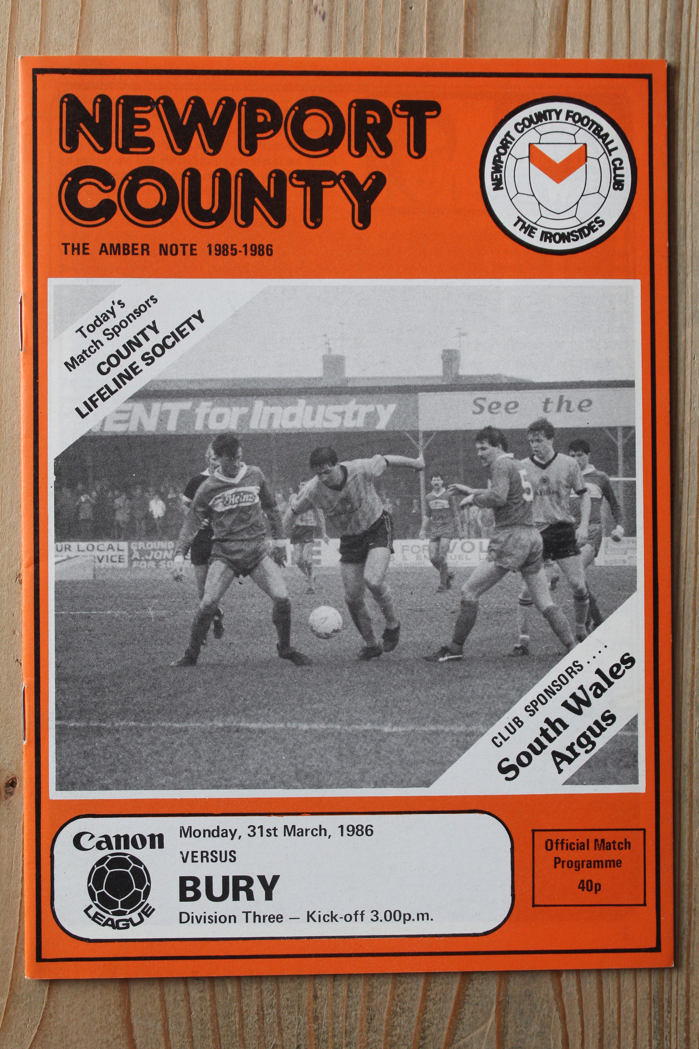 Newport County v Bury FC