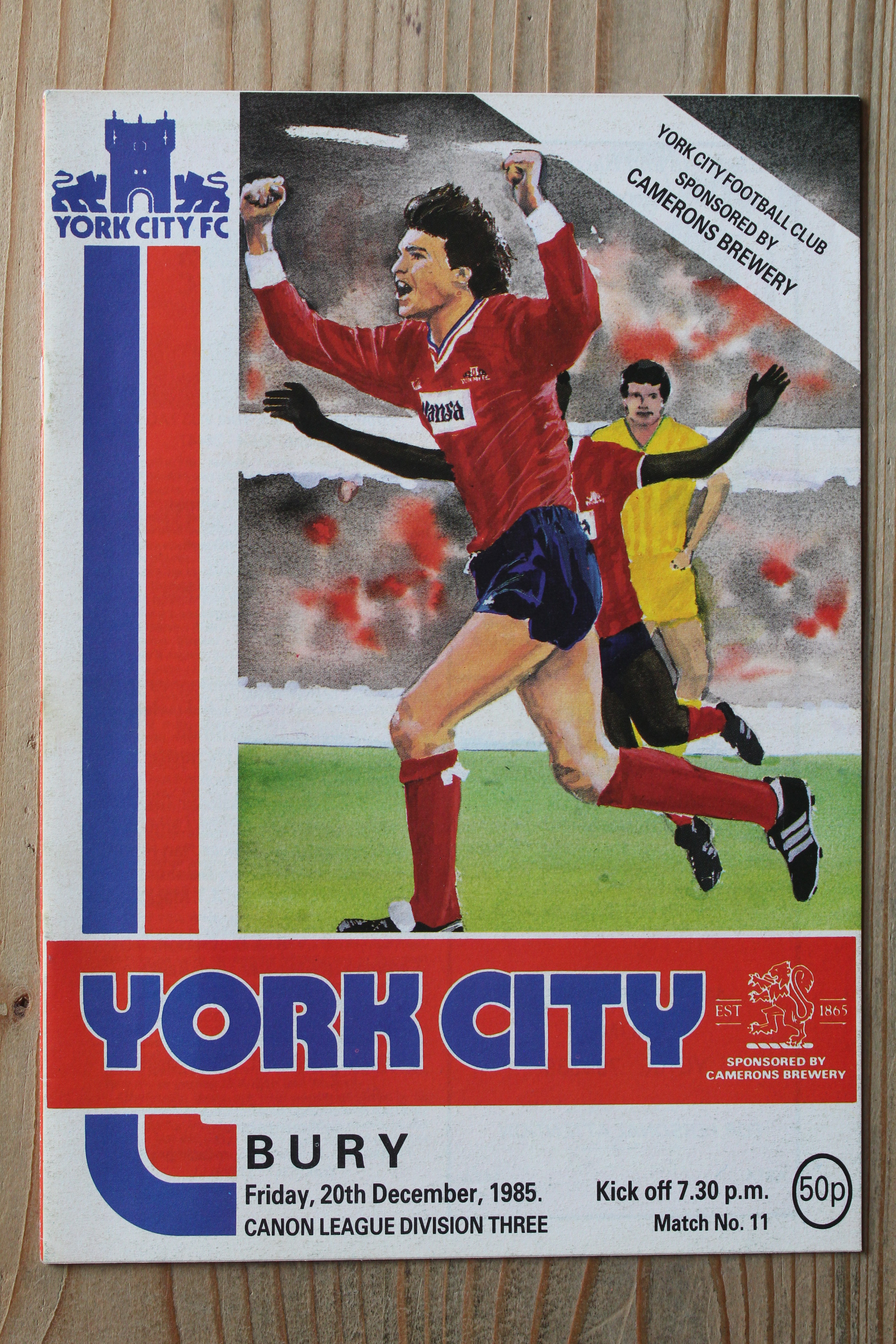 York City FC v Bury FC