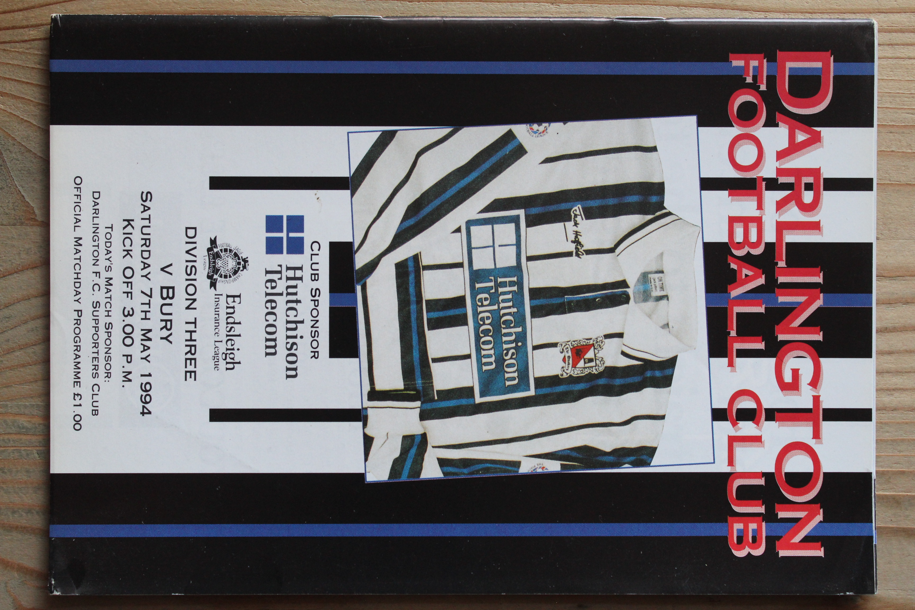Darlington FC v Bury FC