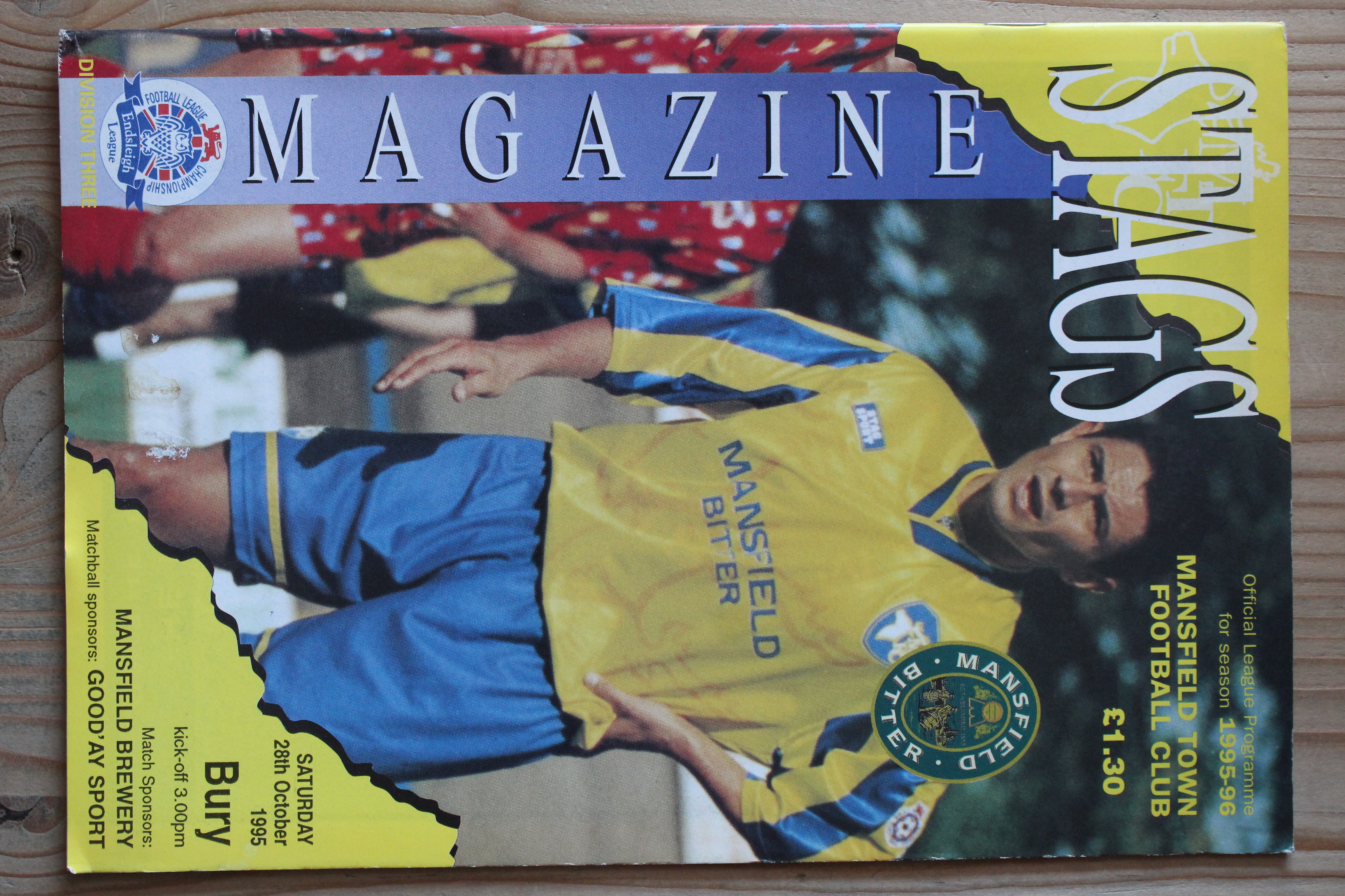 Mansfield Town FC v Bury FC