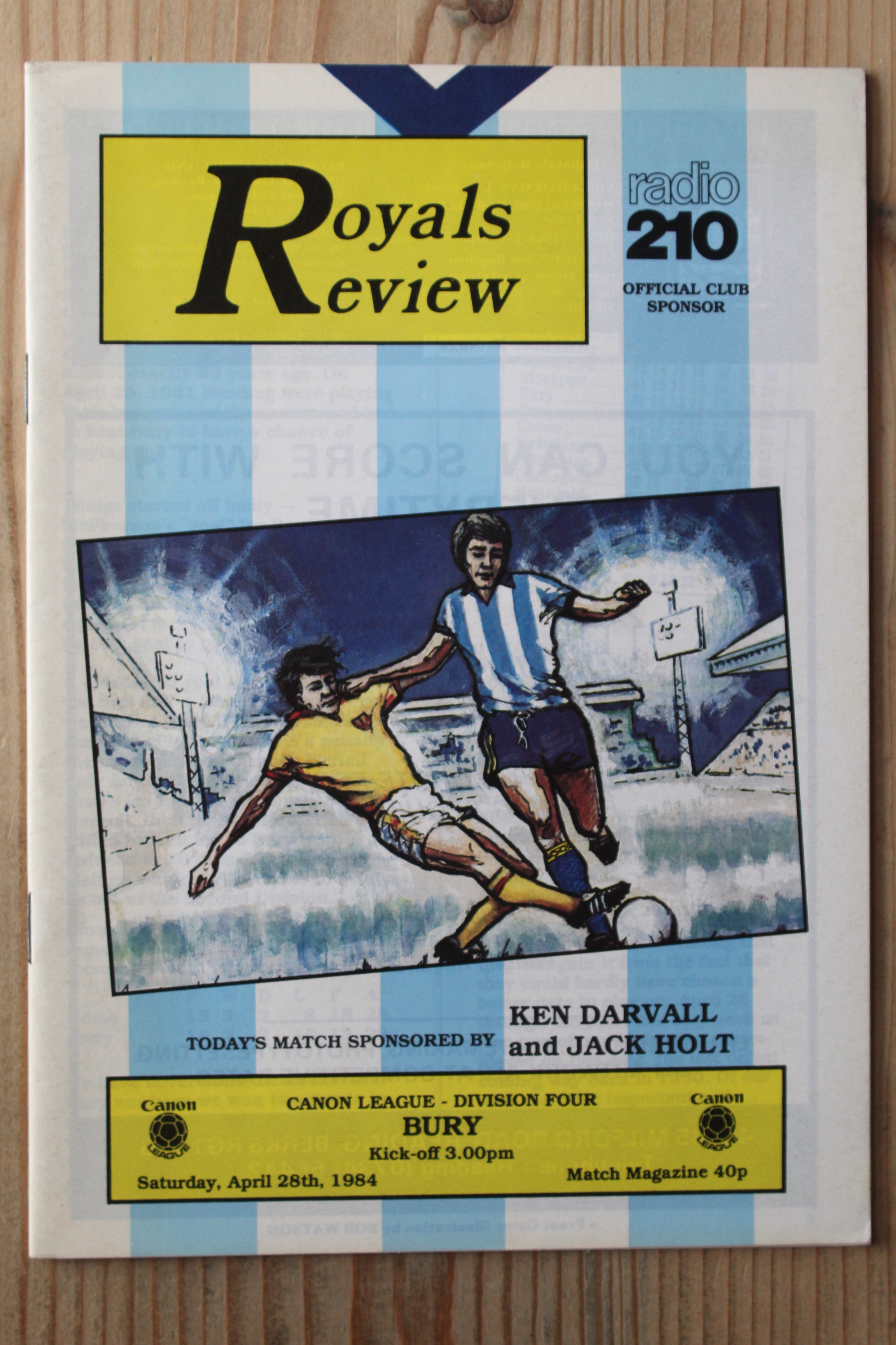 Reading FC v Bury FC