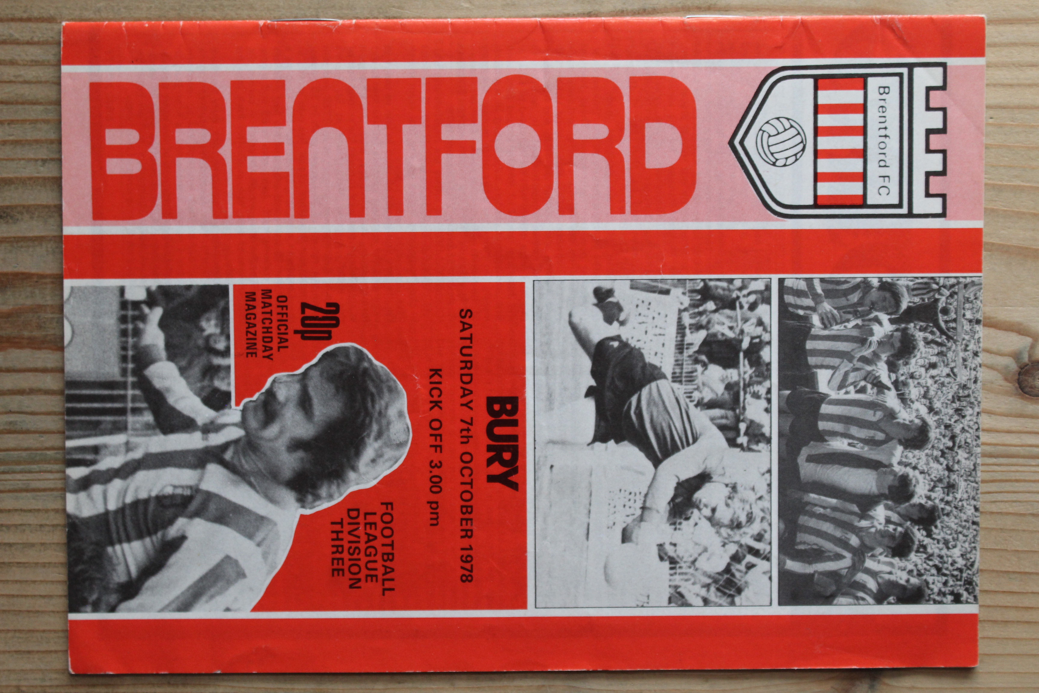 Brentford FC v Bury FC