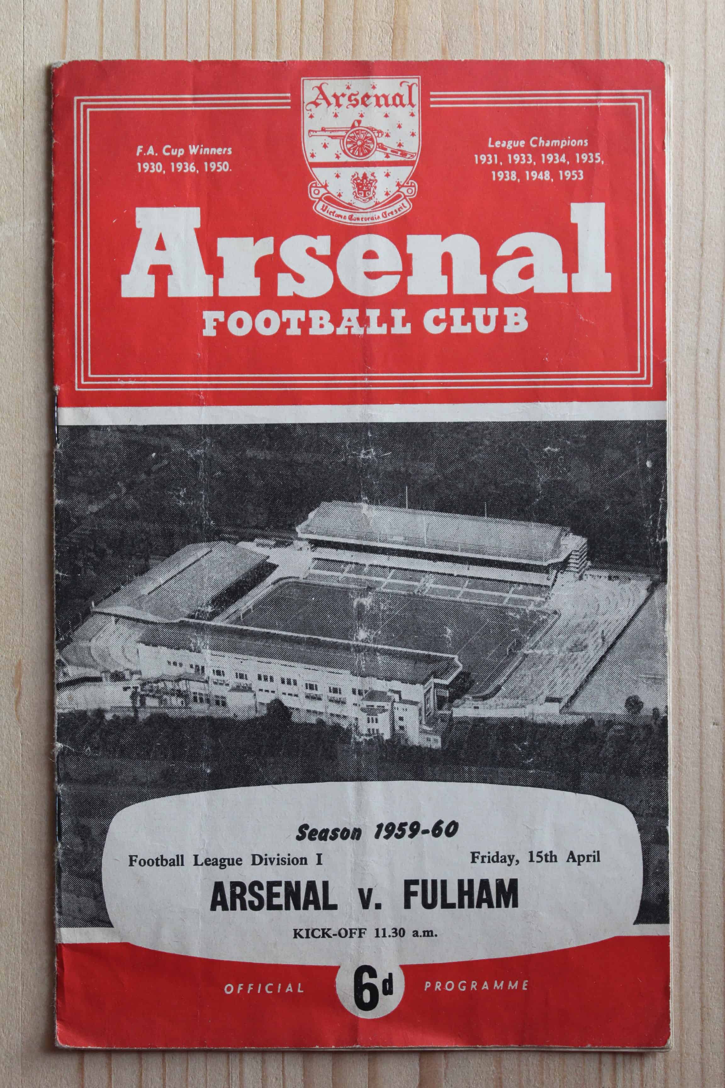 Arsenal FC v Fulham FC