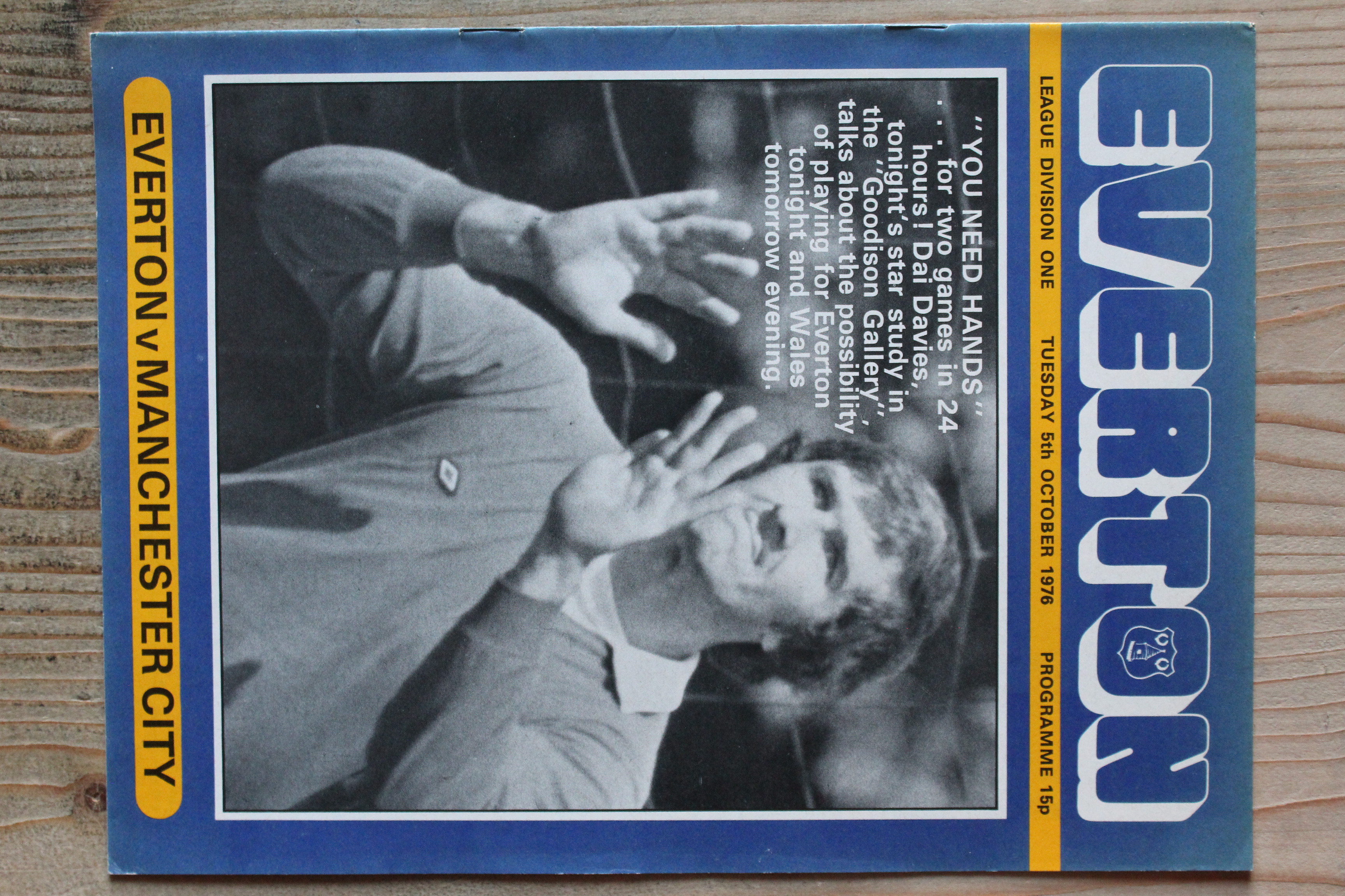 Everton FC v Manchester City FC