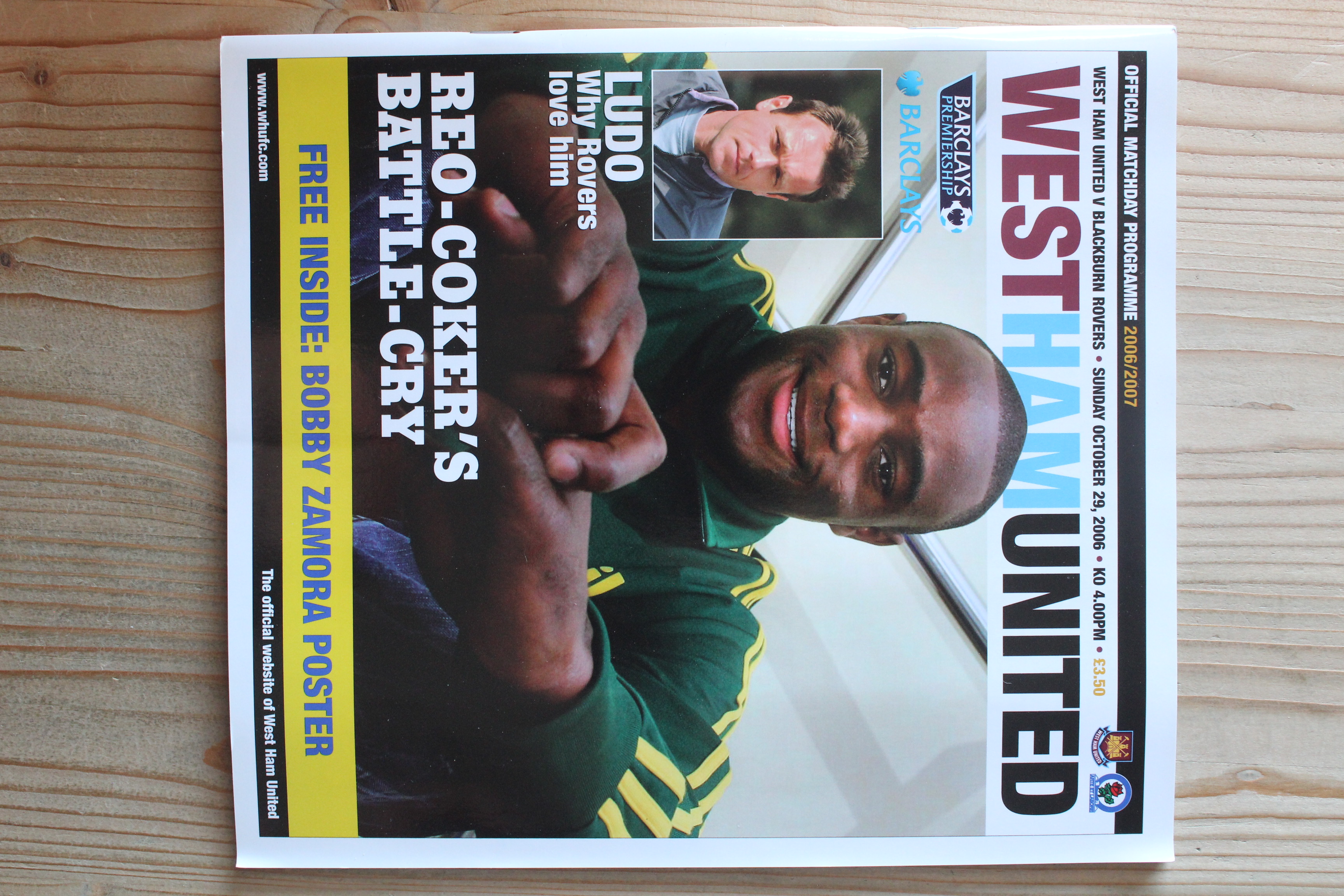 West Ham United FC v Blackburn Rovers FC