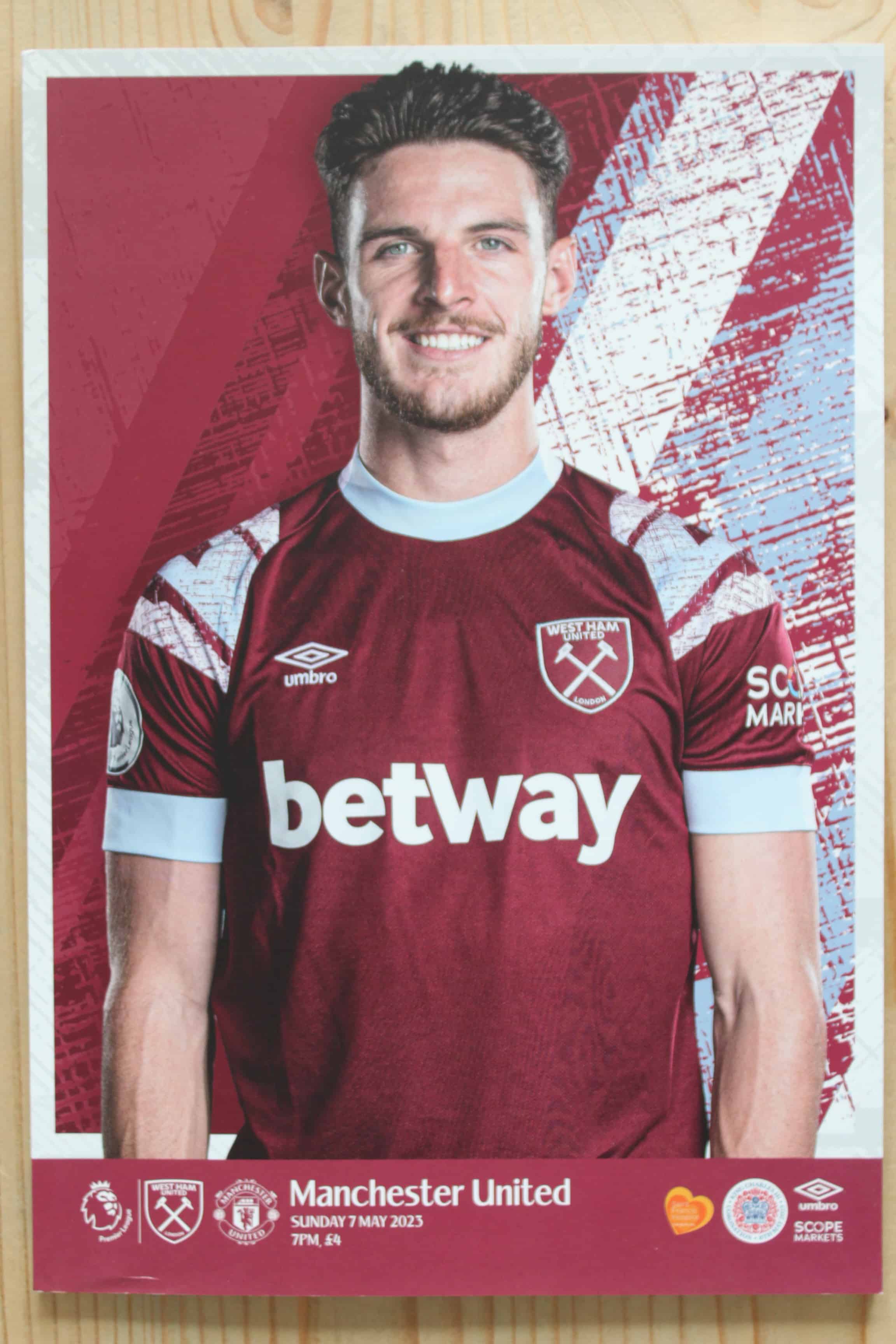 West Ham United FC v Manchester United FC