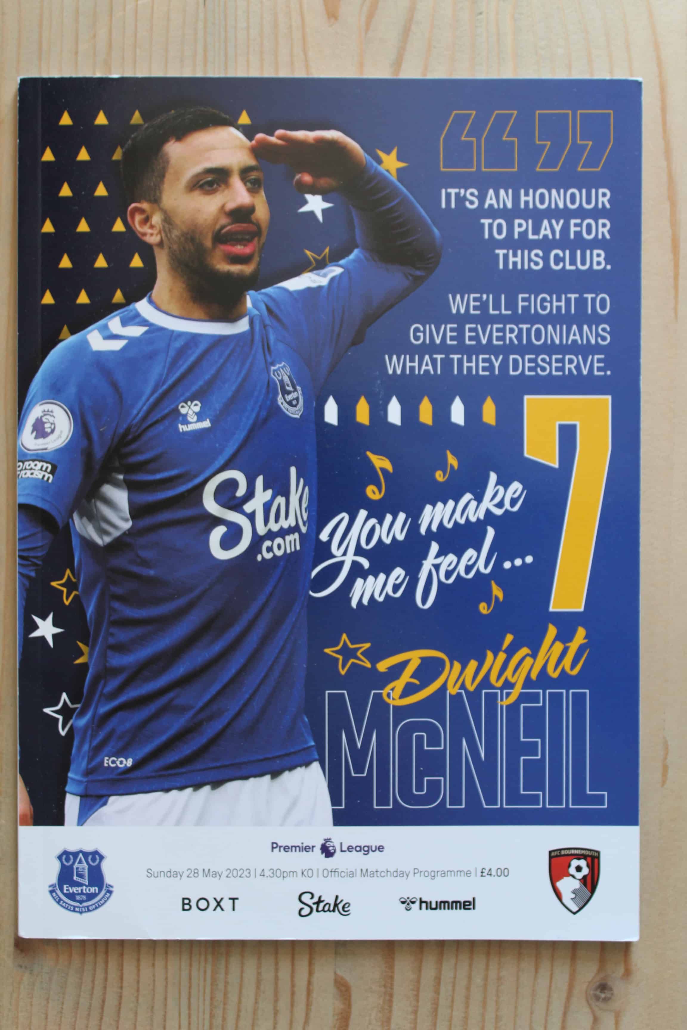 Everton FC v AFC Bournemouth
