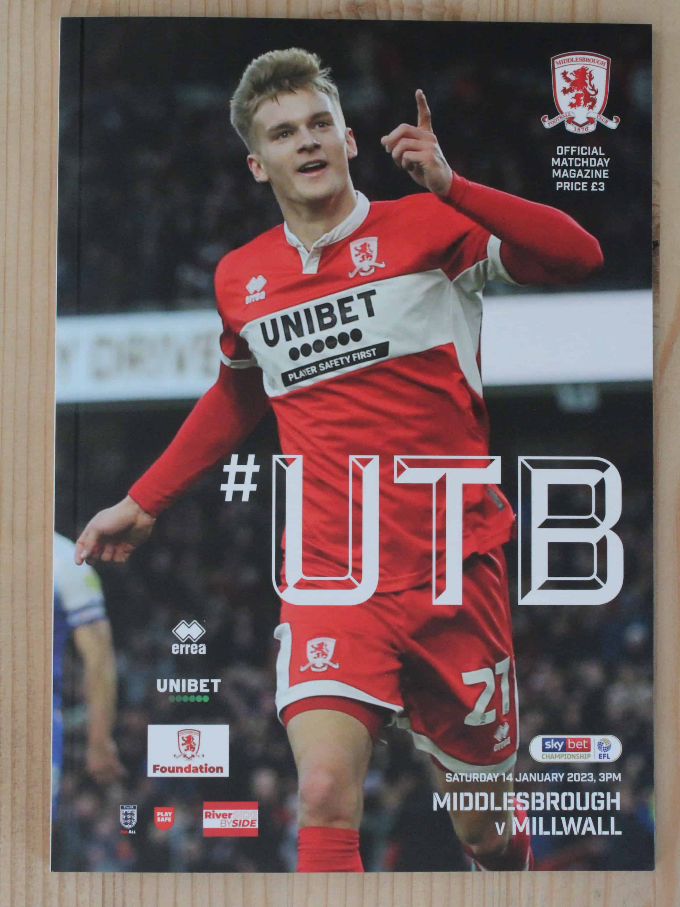 Middlesbrough FC v Millwall FC