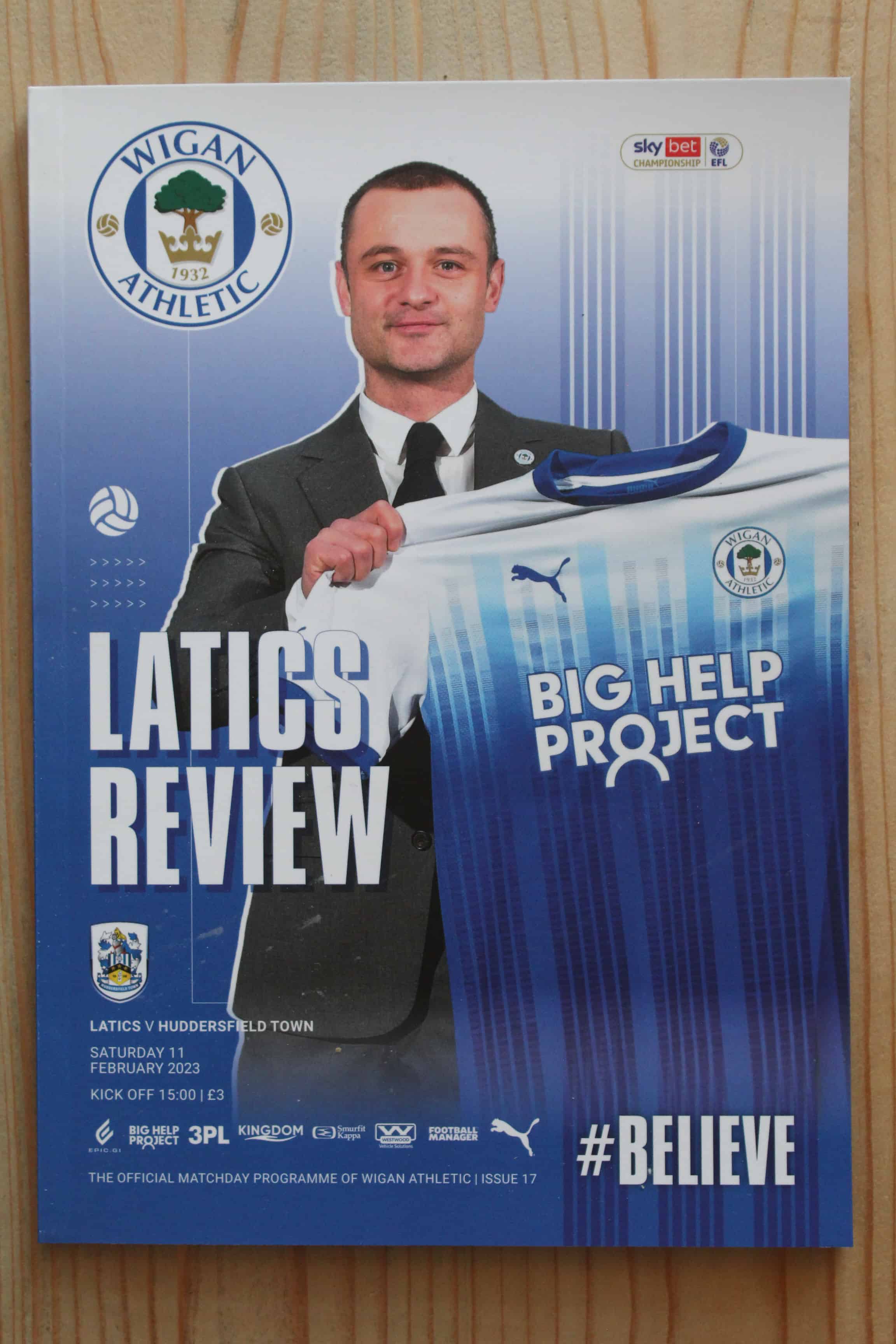 Wigan Athletic FC v Huddersfield Town FC