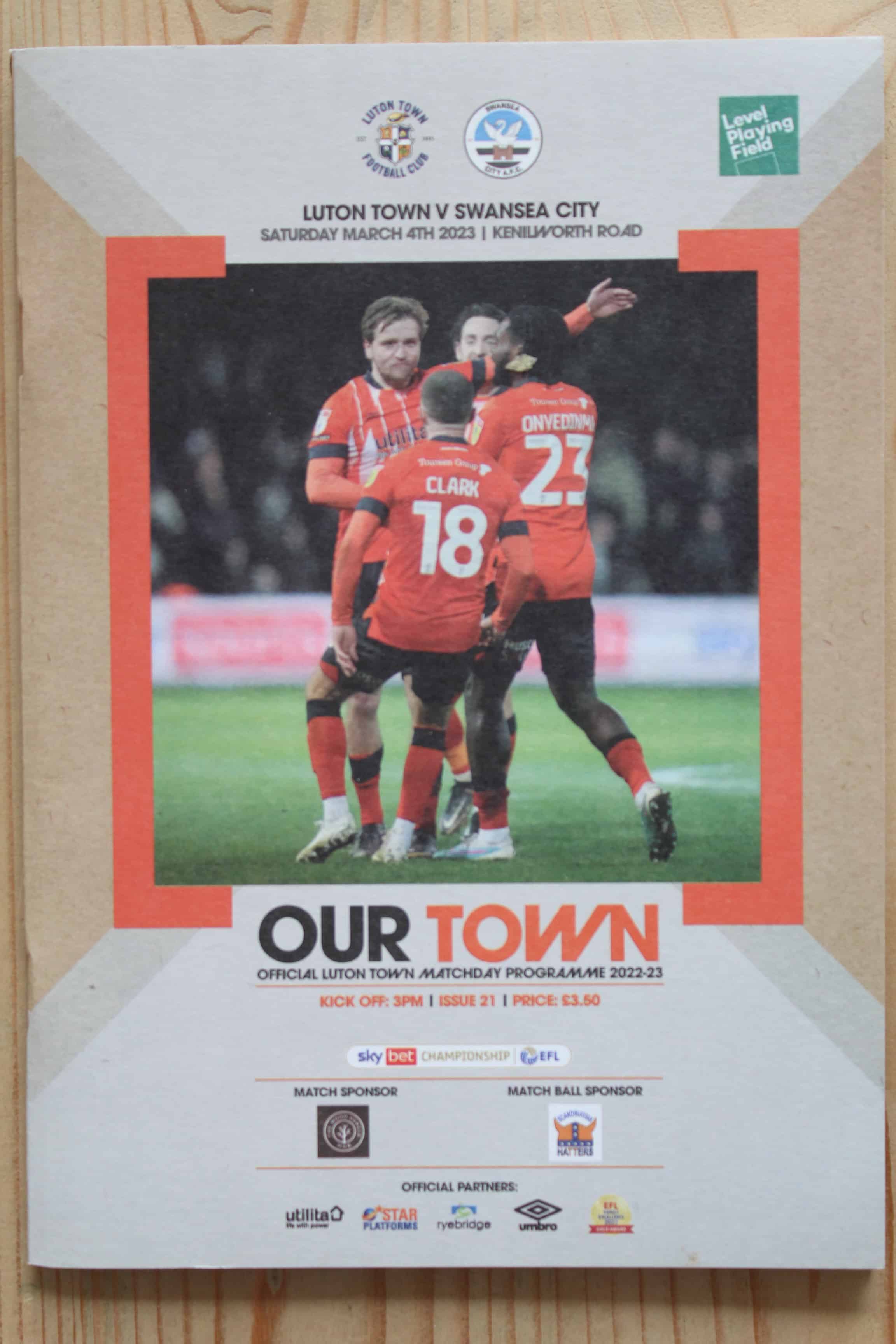 Luton Town FC v Swansea City FC