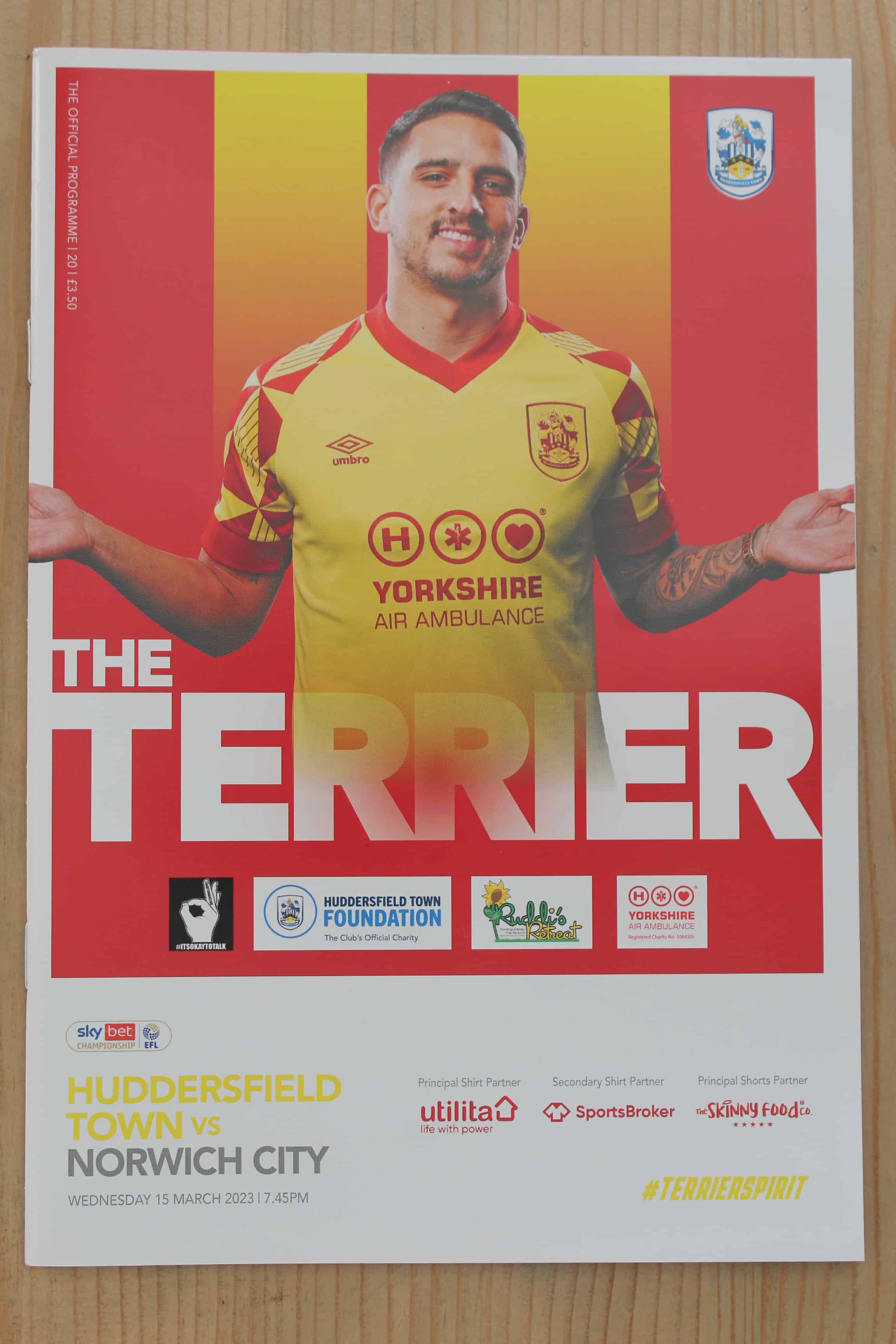 Huddersfield Town FC v Norwich City FC