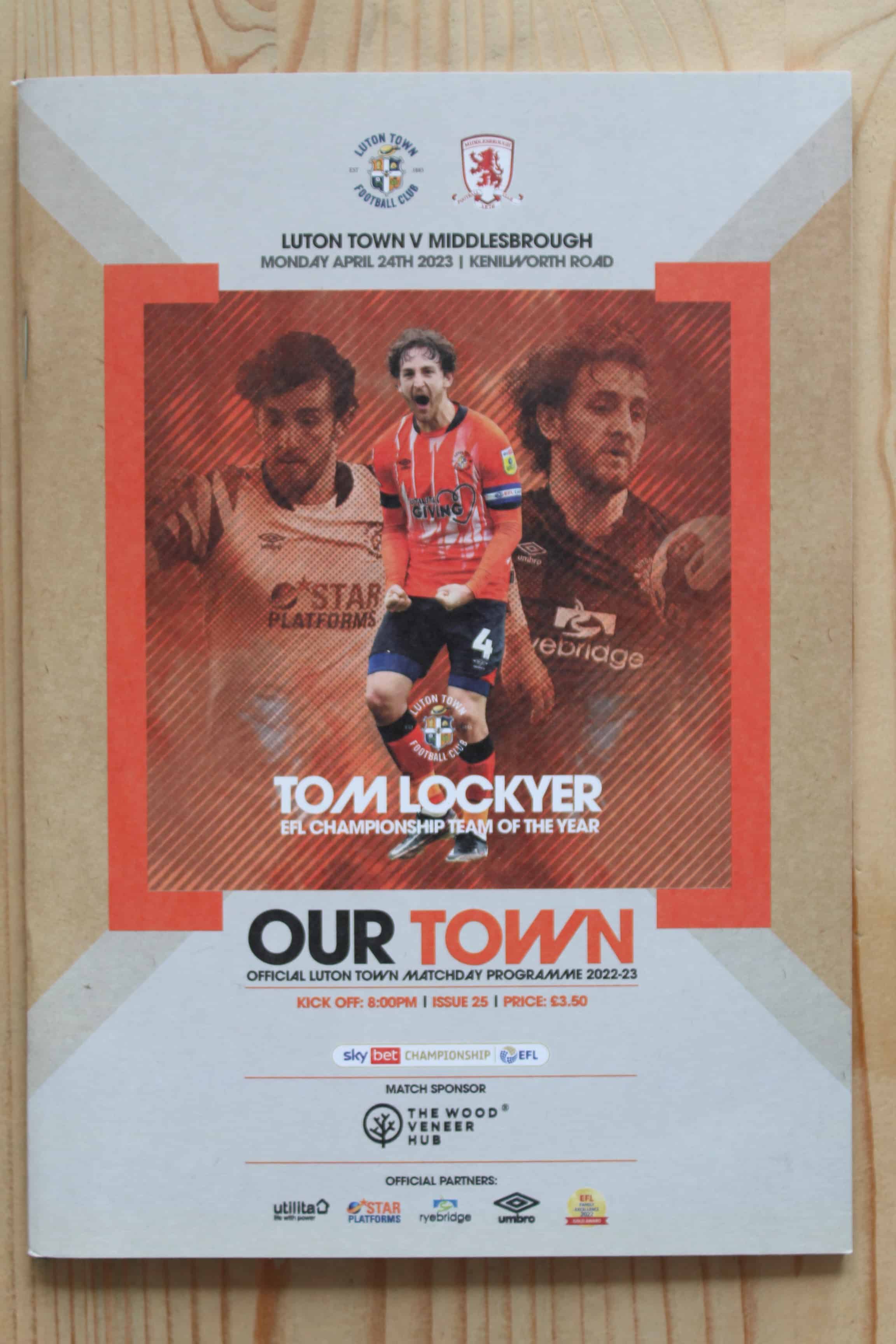 Luton Town FC v Middlesbrough FC