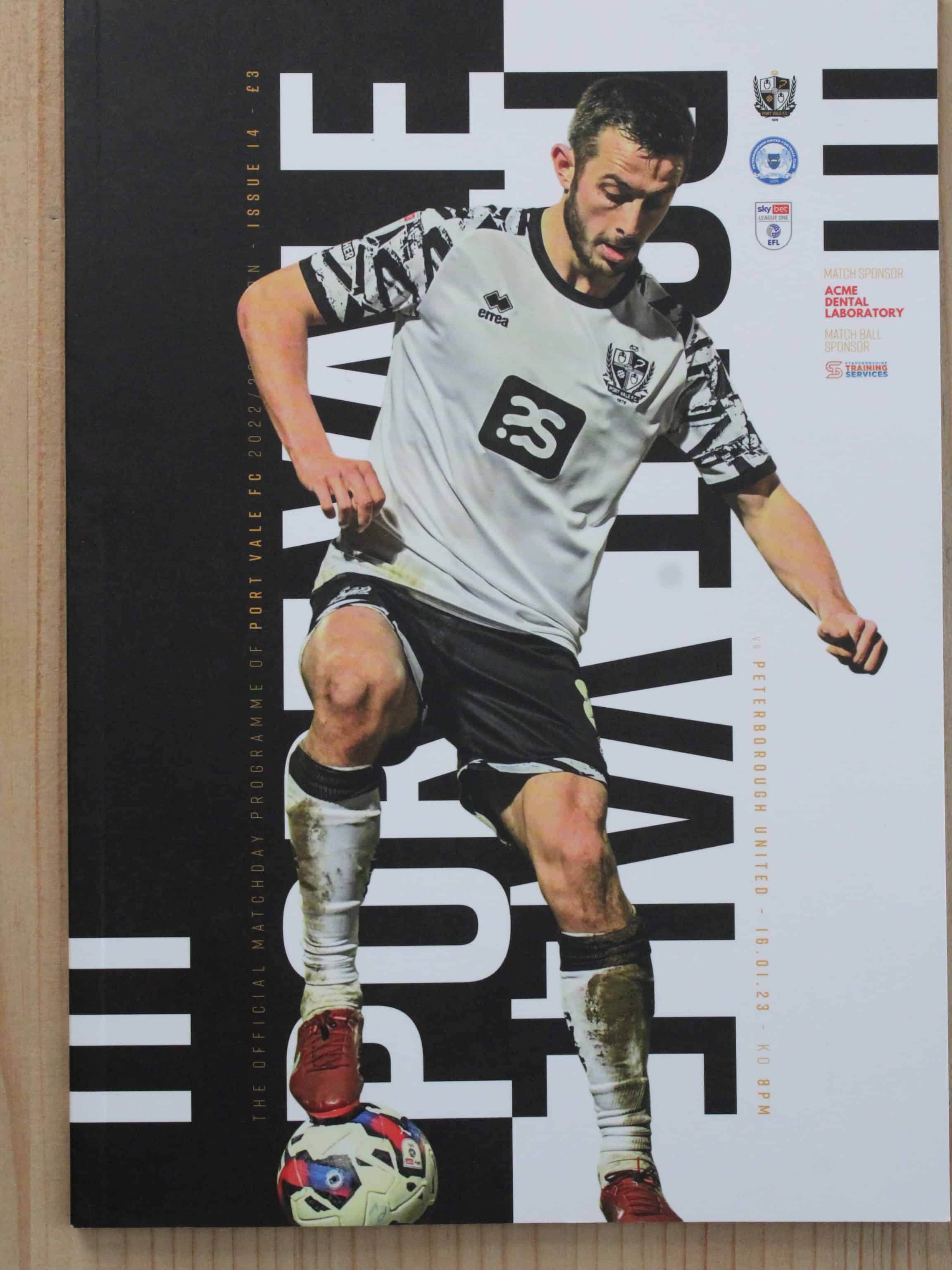 Port Vale FC v Peterborough United FC