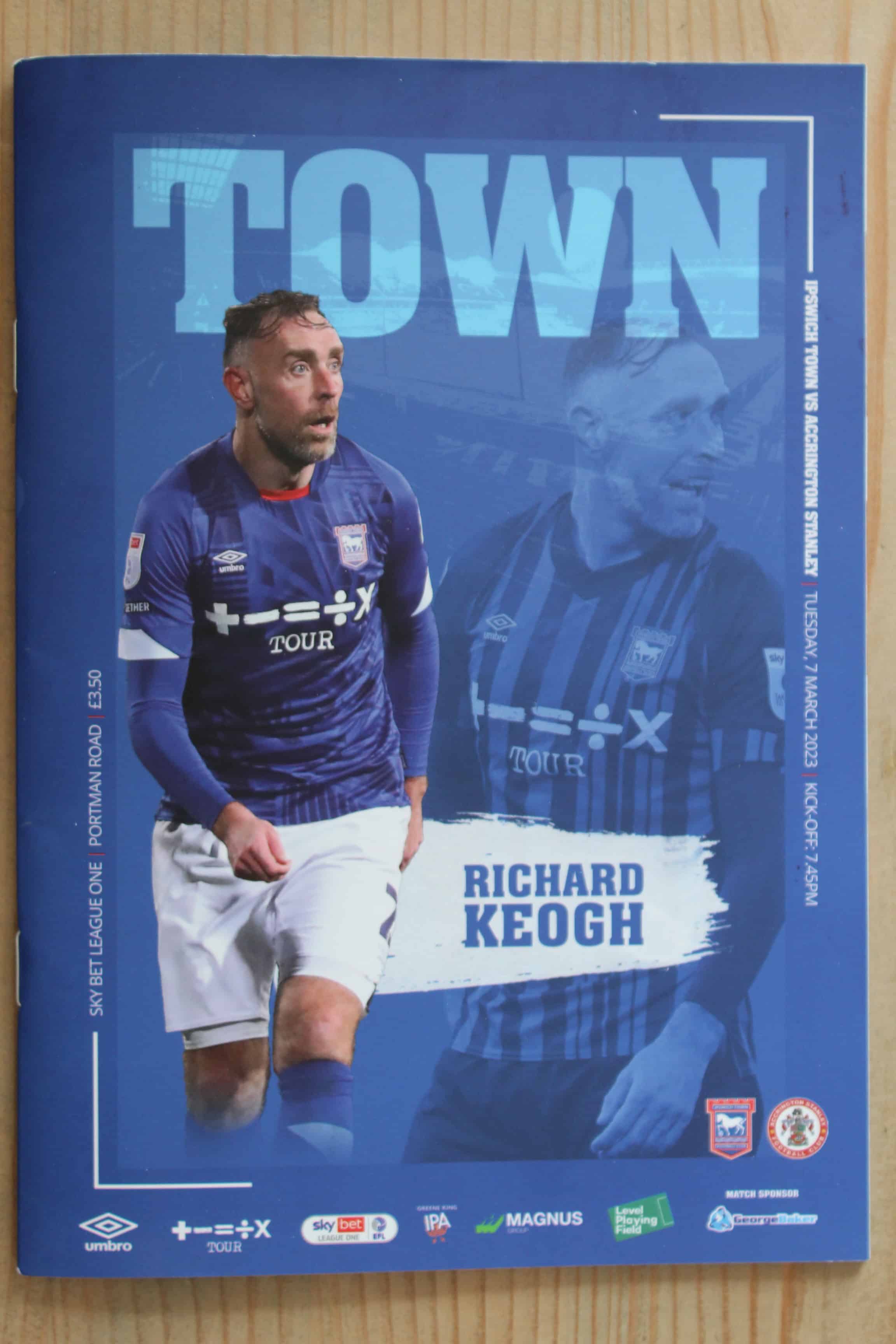 Ipswich Town FC v Accrington Stanley FC