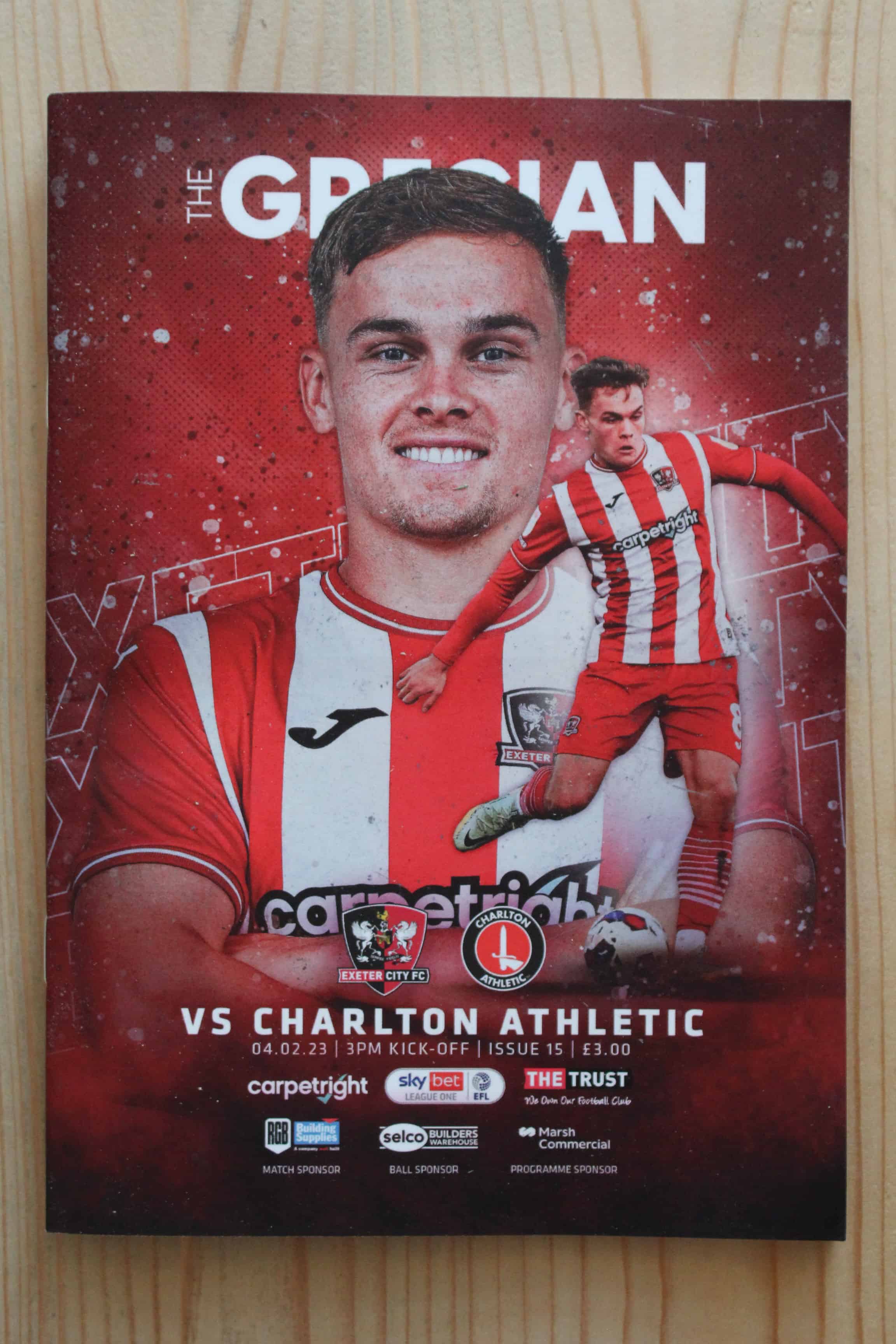 Exeter City FC v Charlton Athletic FC