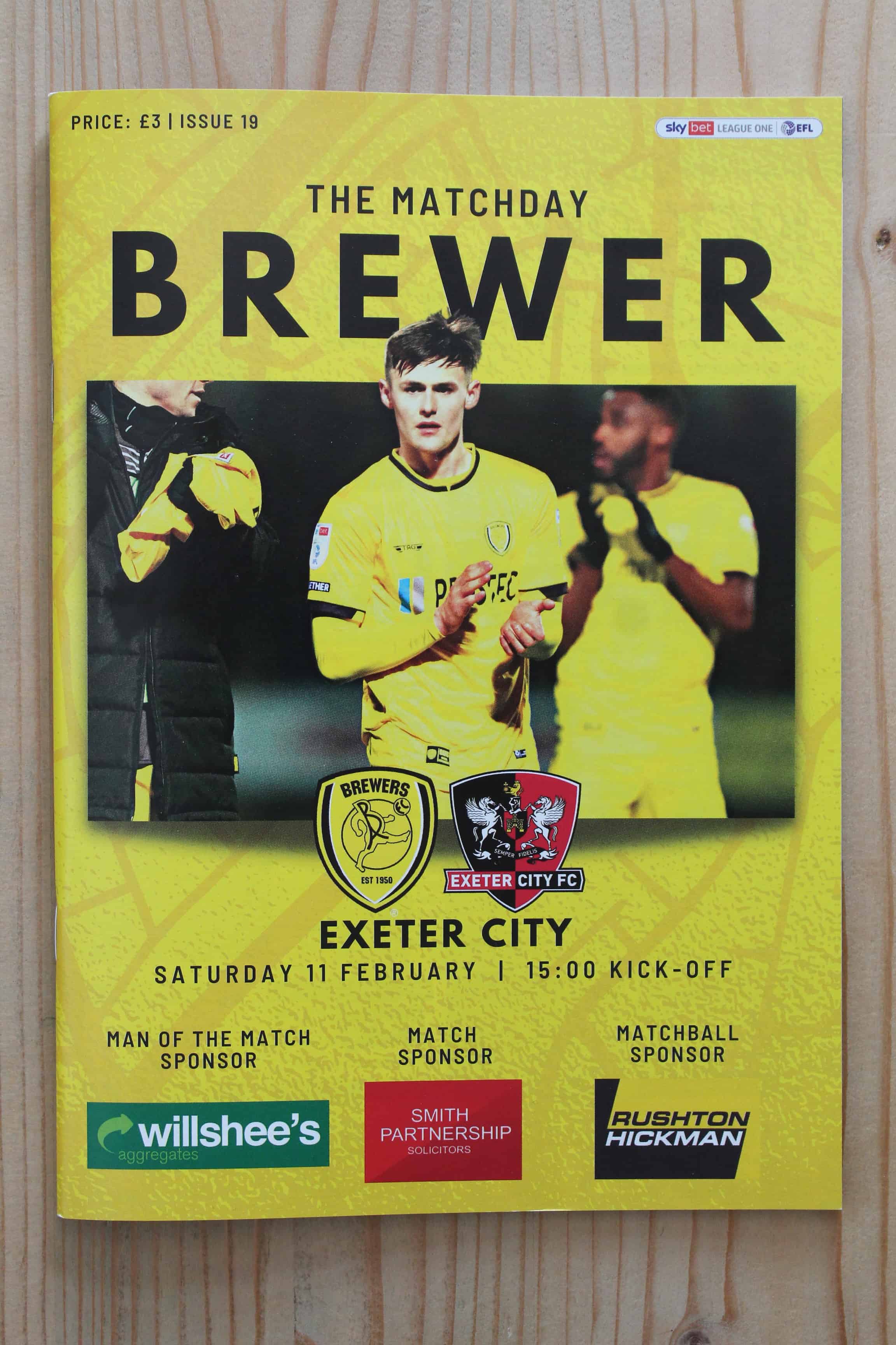 Burton Albion FC v Exeter City FC