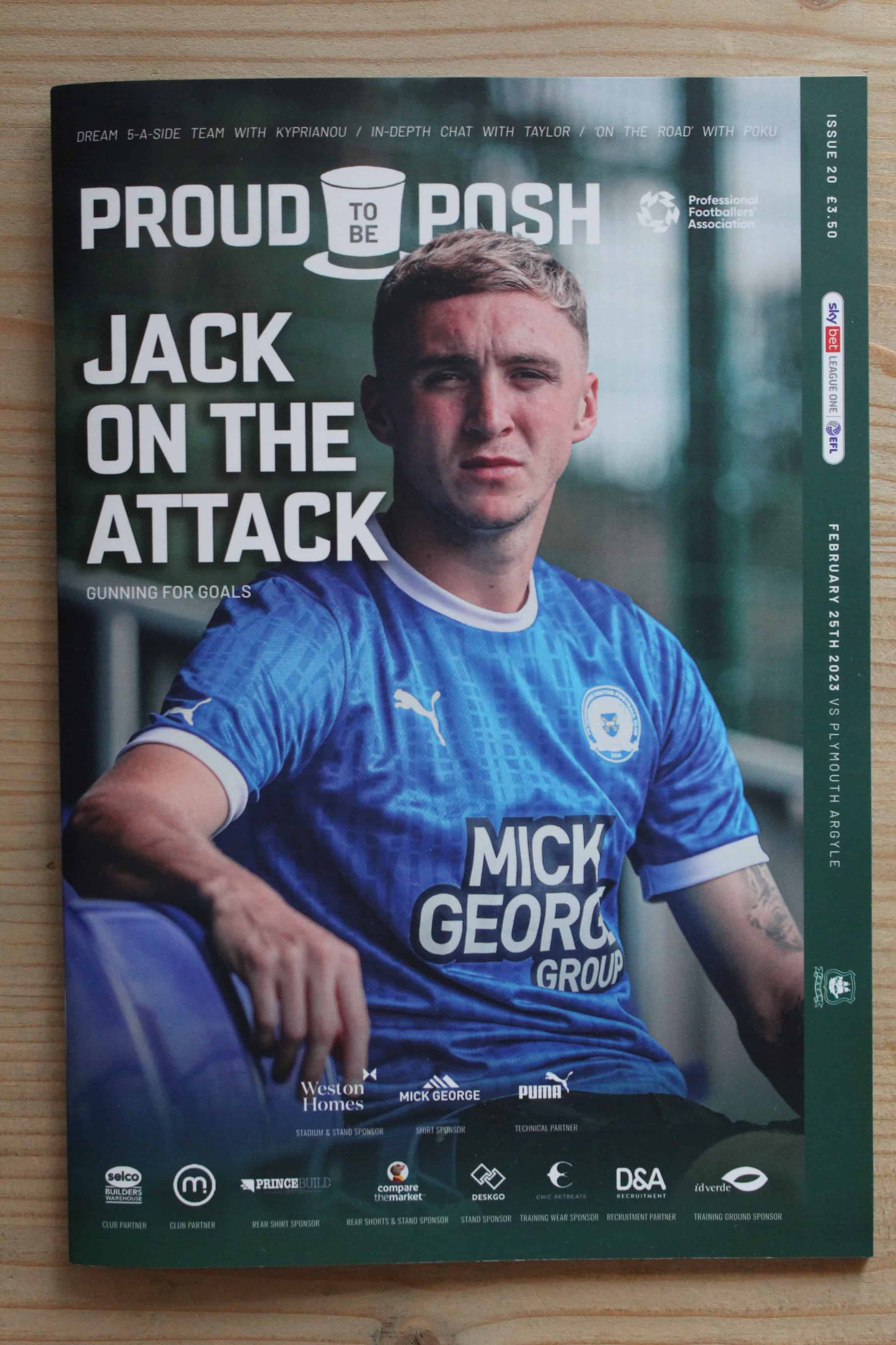 Peterborough United FC v Plymouth Argyle FC