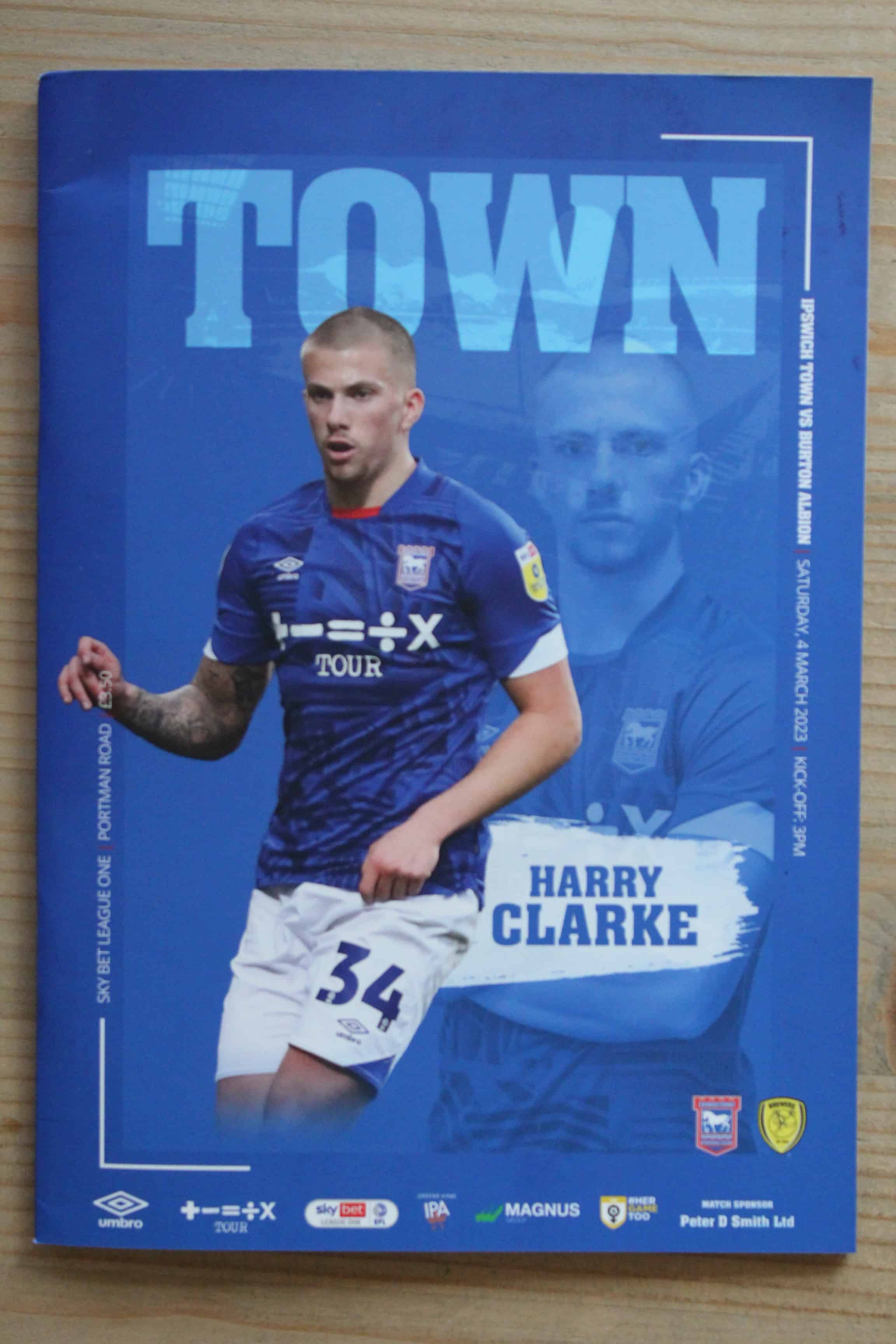 Ipswich Town FC v Burton Albion FC