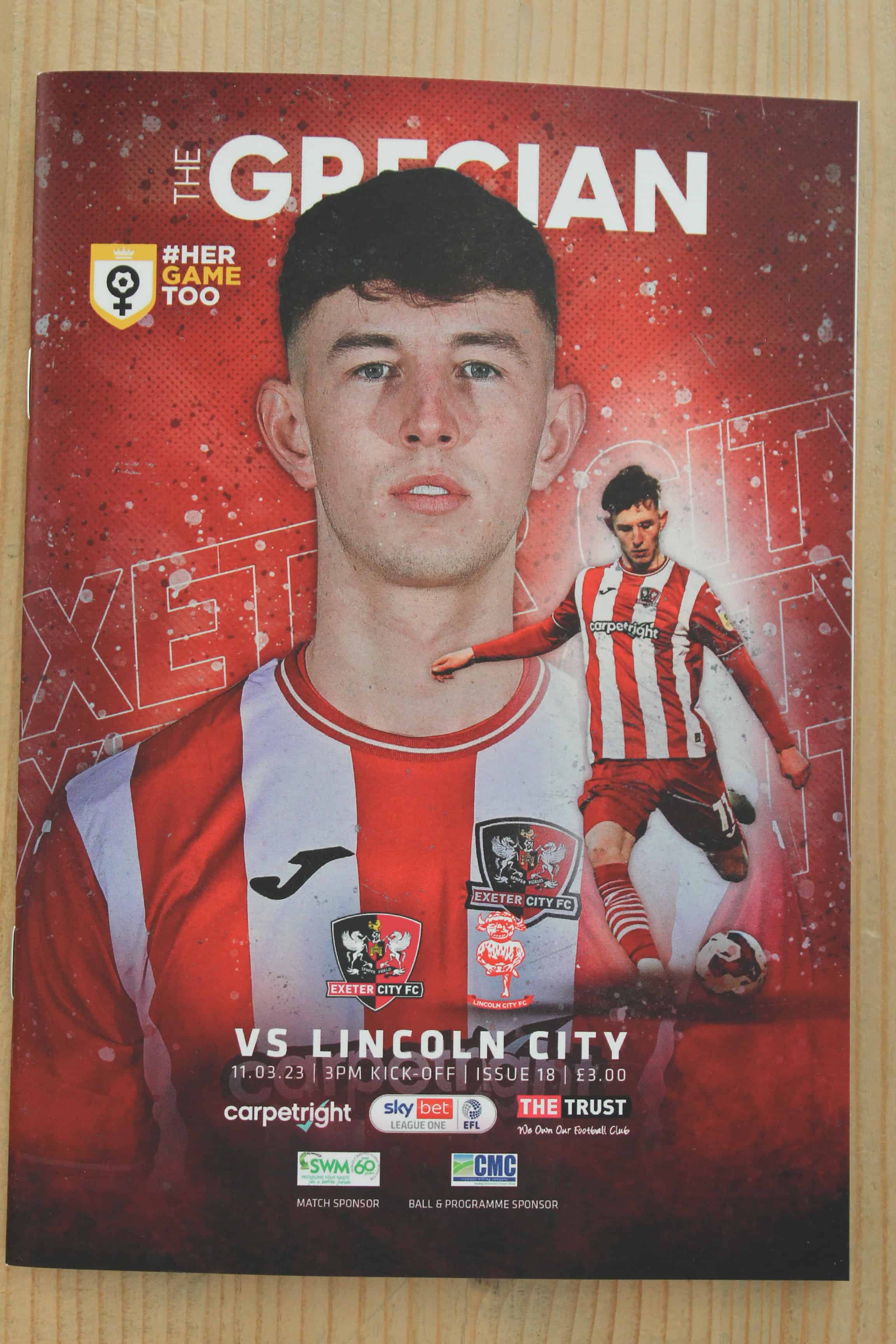 Exeter City FC v Lincoln City FC