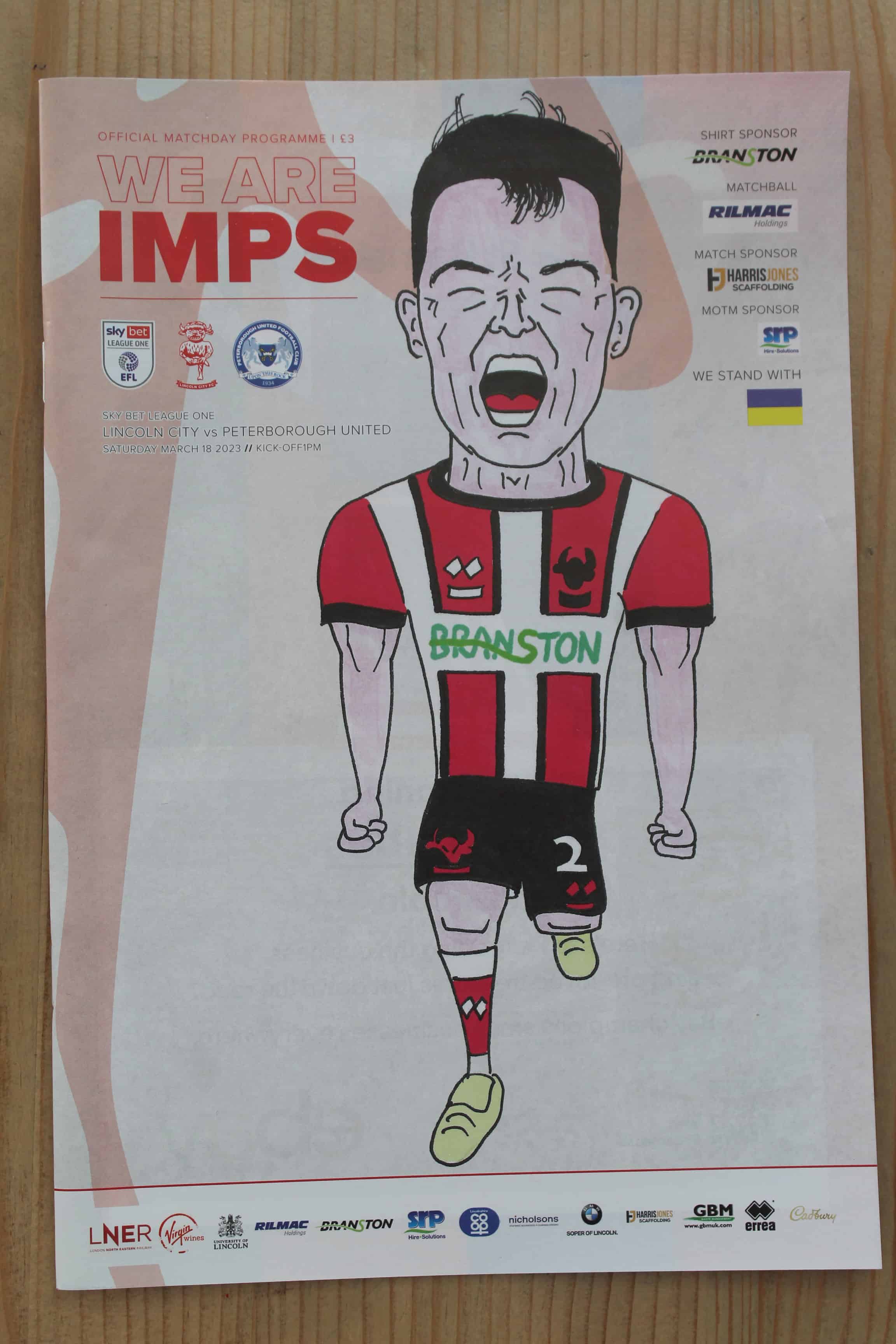 Lincoln City FC v Peterborough United FC