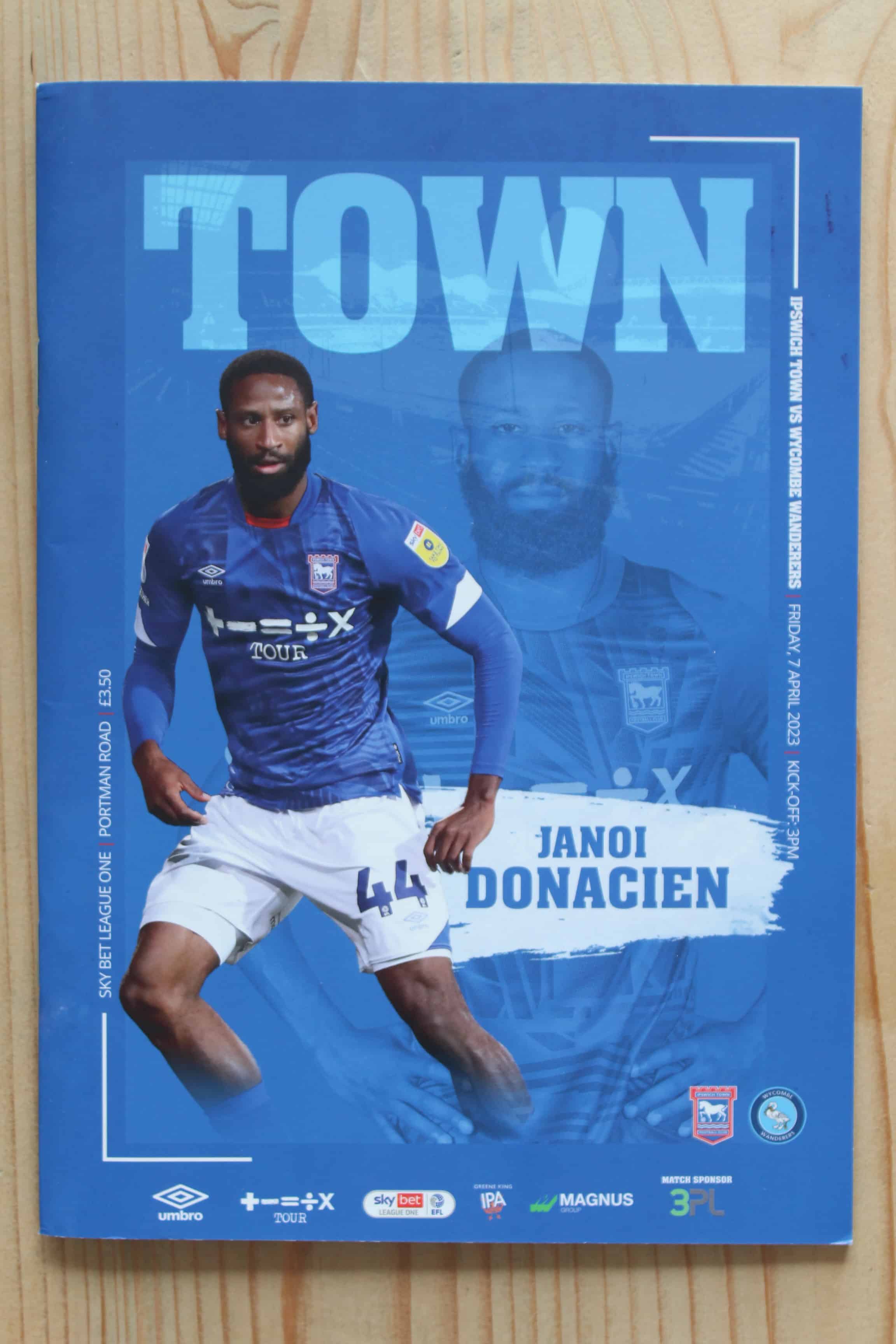 Ipswich Town FC v Wycombe Wanderers FC