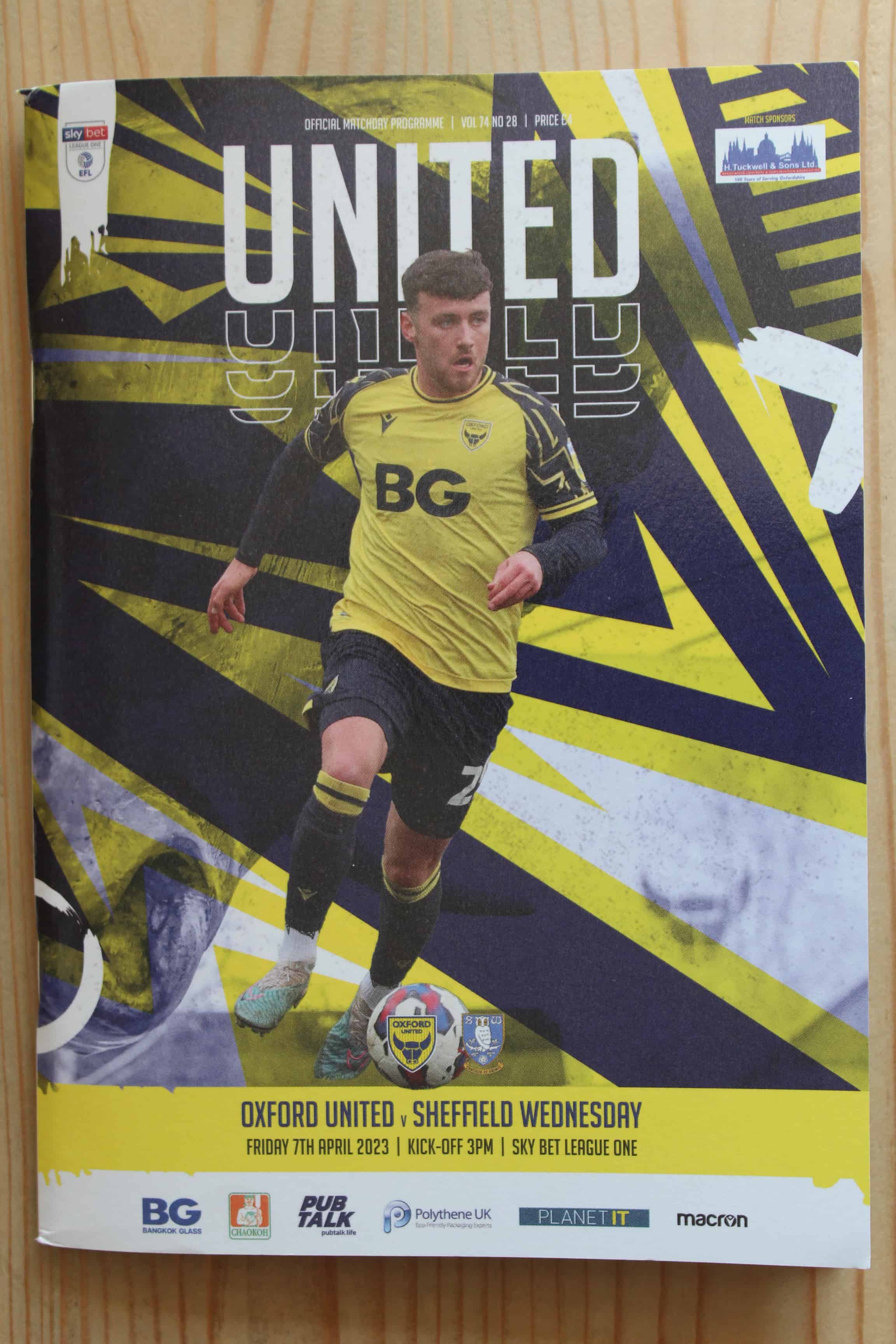 Oxford United FC v Sheffield Wednesday FC 