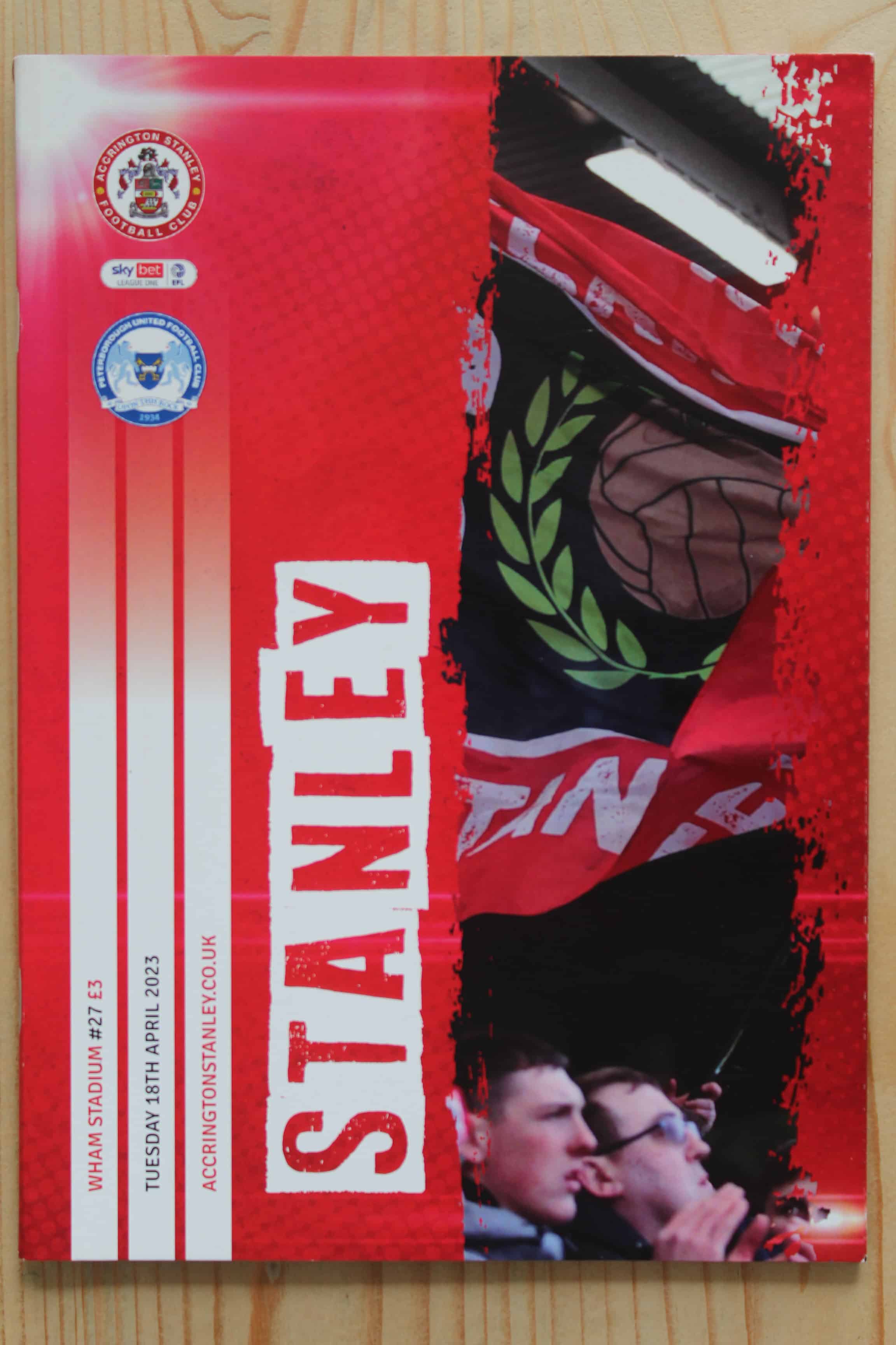 Accrington Stanley FC v Peterborough United FC