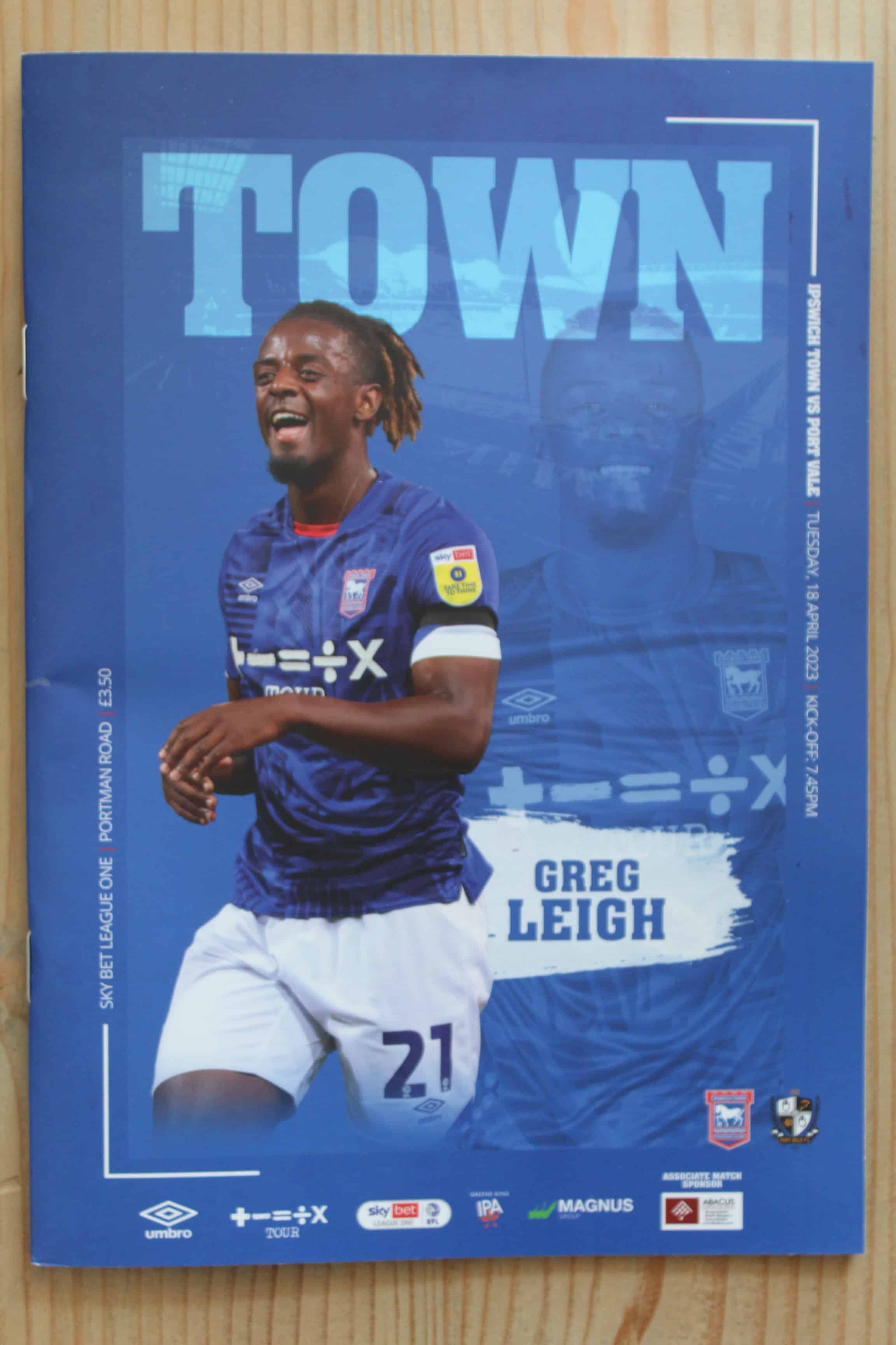 Ipswich Town FC v Port Vale FC