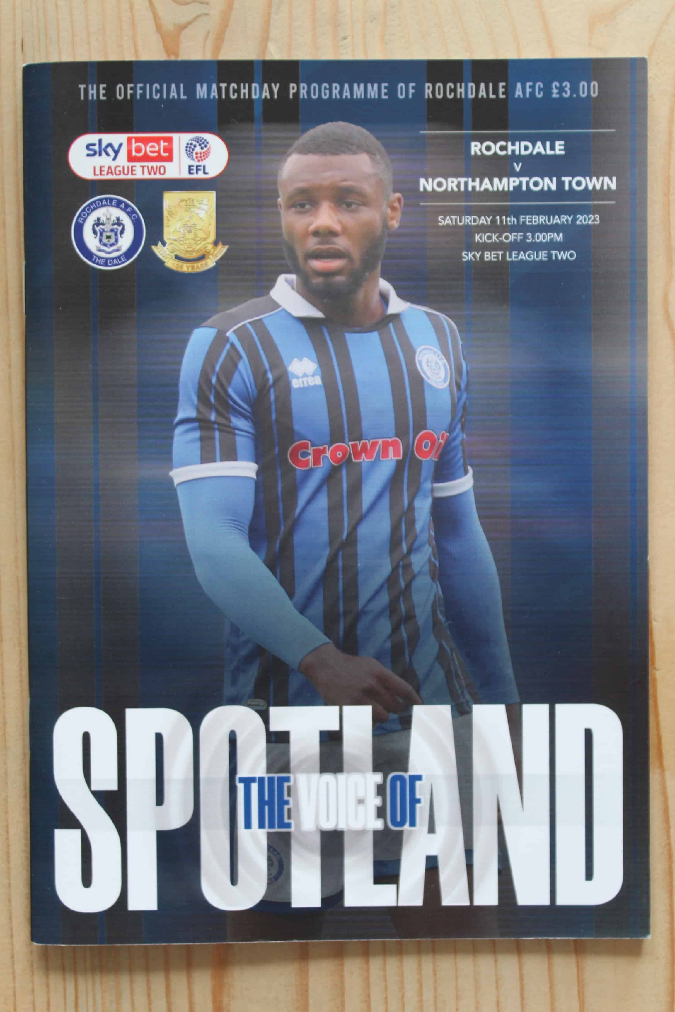 Rochdale FC v Northampton Town FC