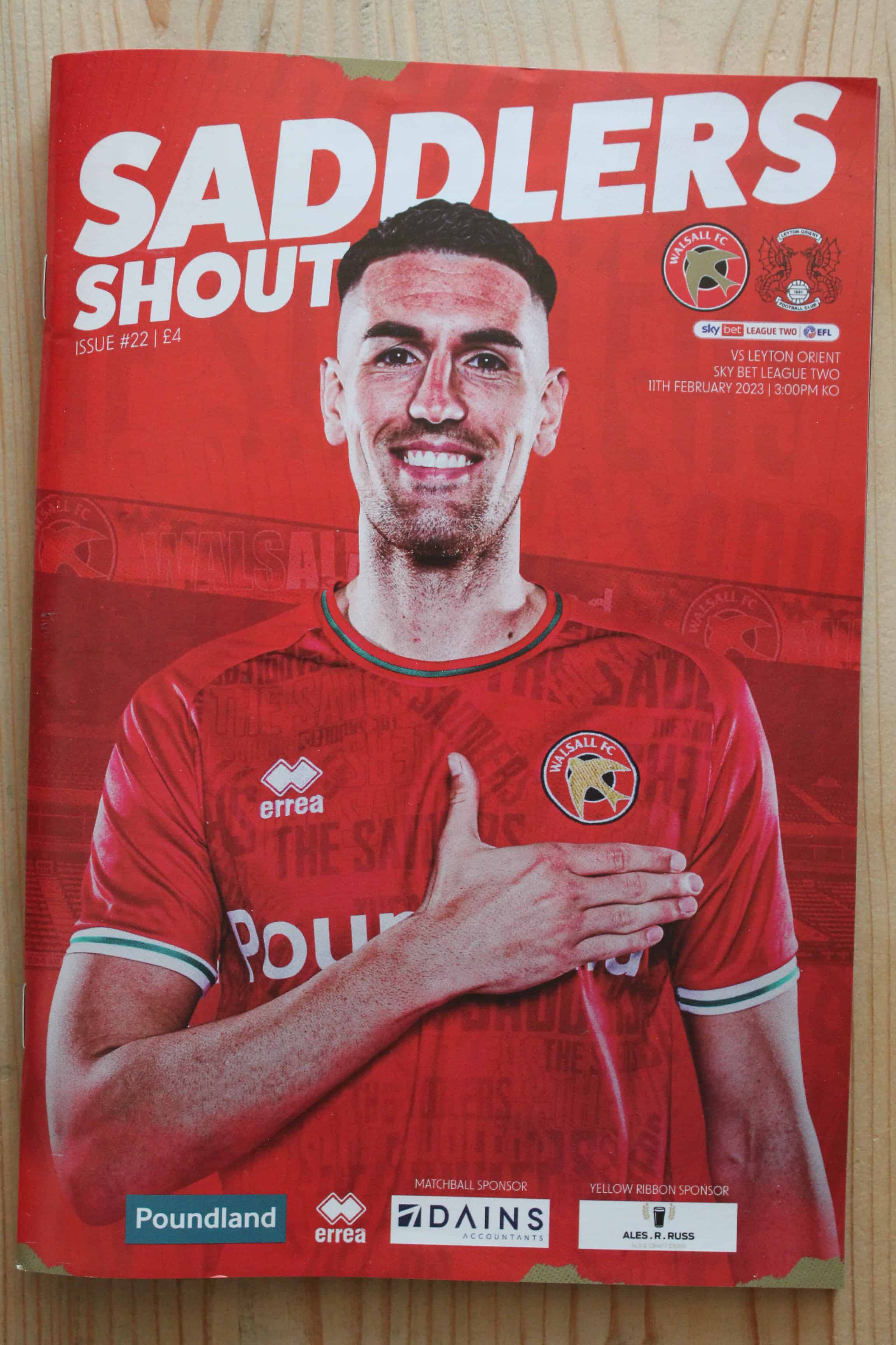 Walsall FC v Leyton Orient FC