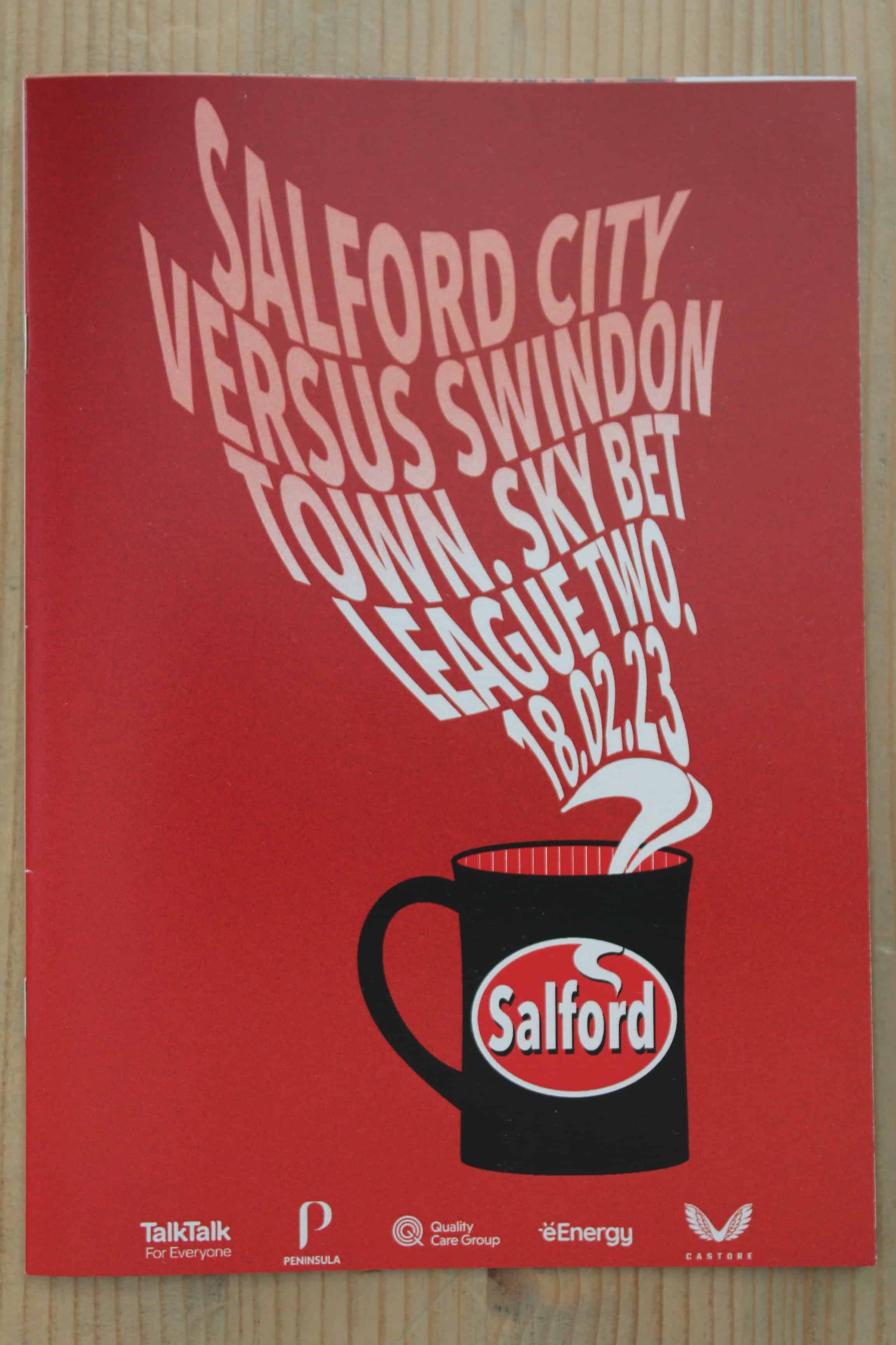 Salford City v Swindon Town FC