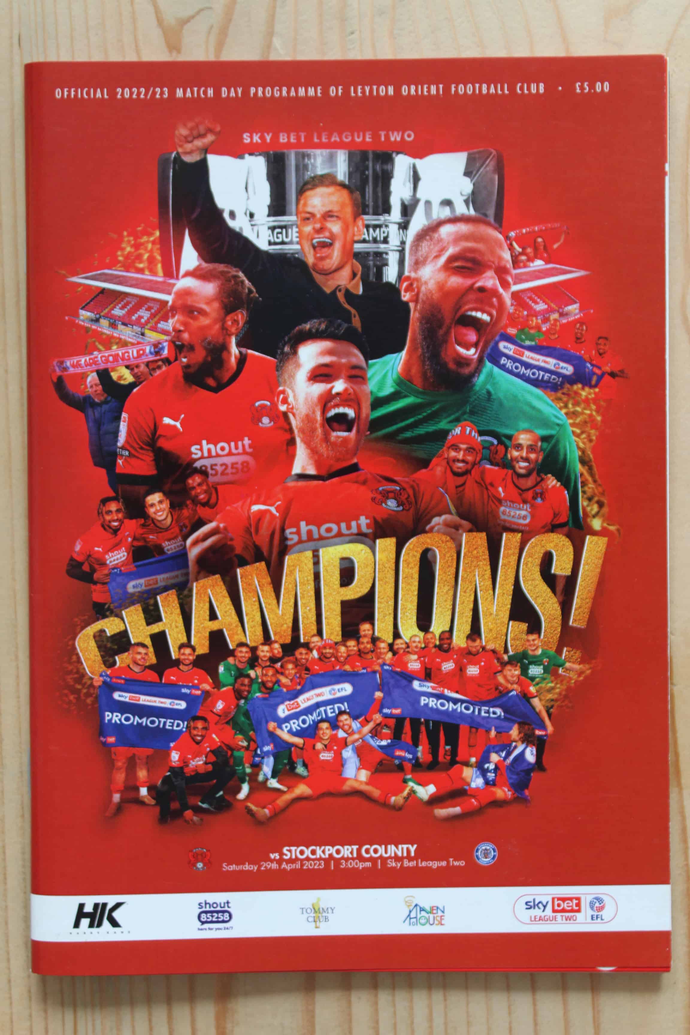 Leyton Orient FC v Stockport County FC