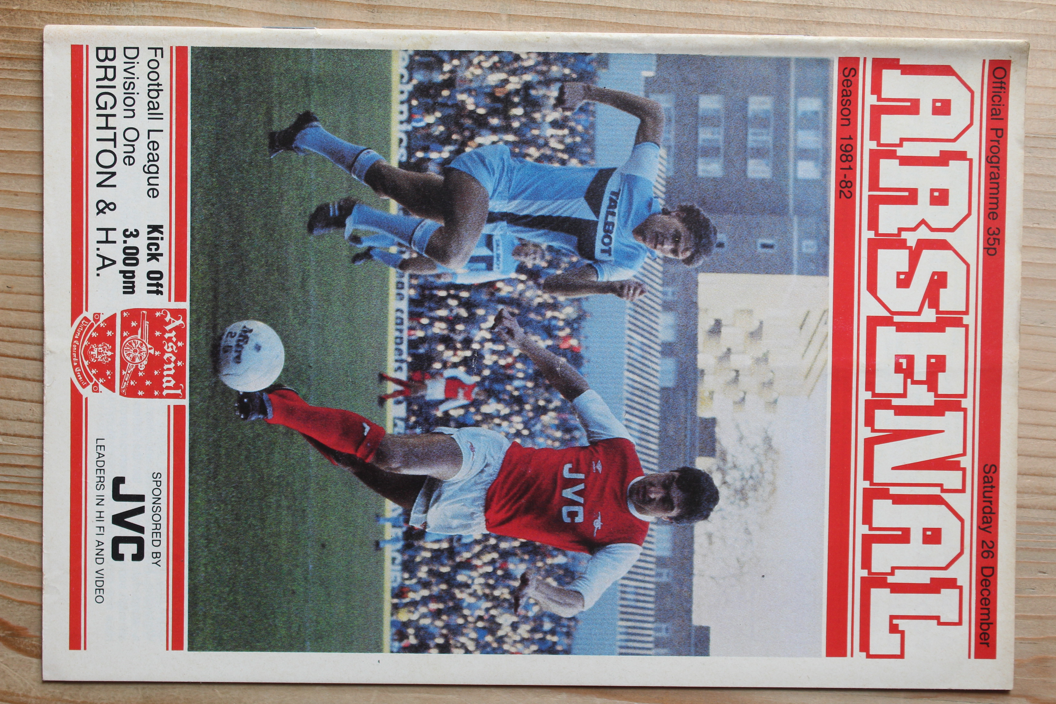 Arsenal FC v Brighton & Hove Albion FC