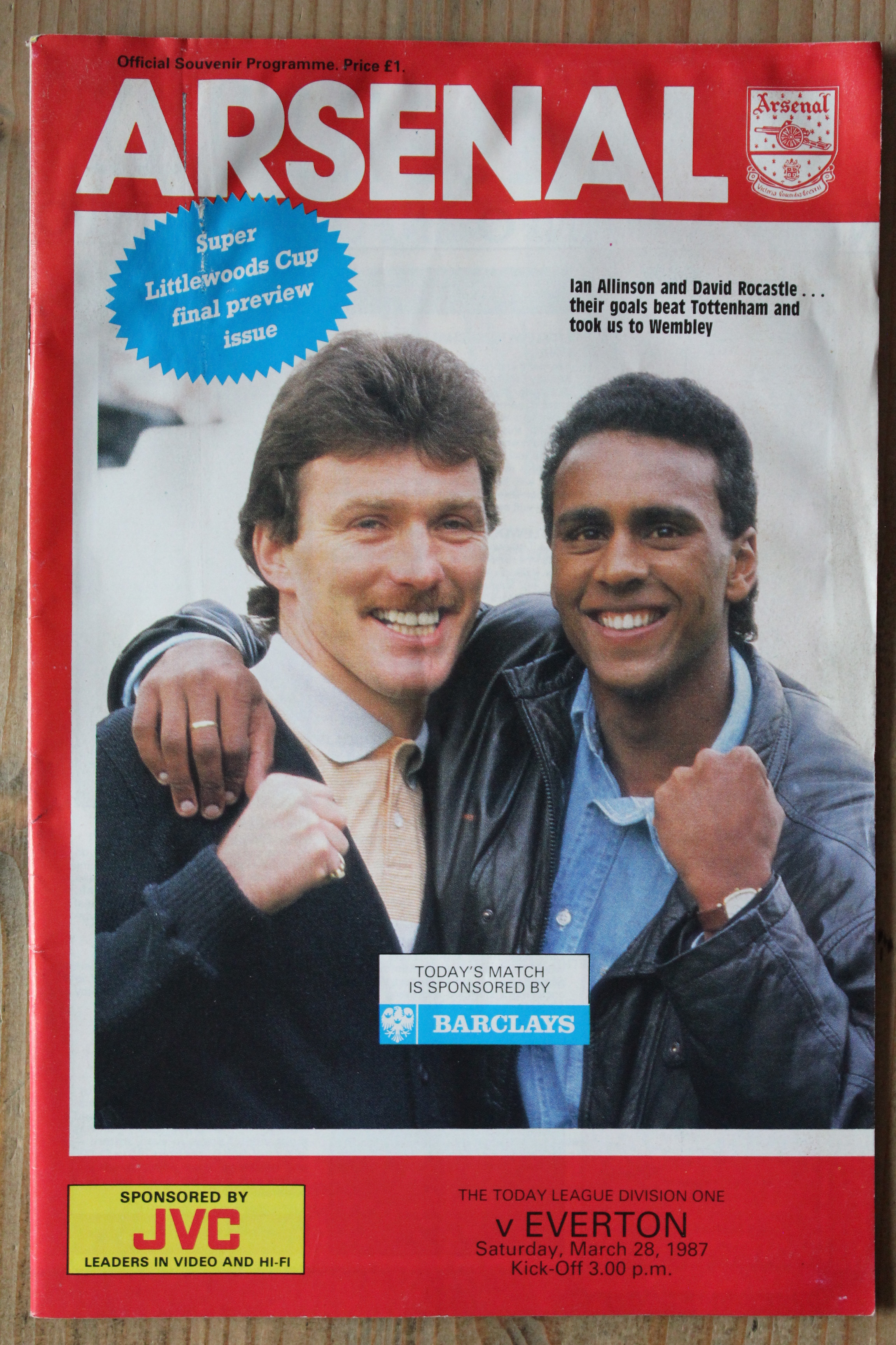 Arsenal FC v Everton FC